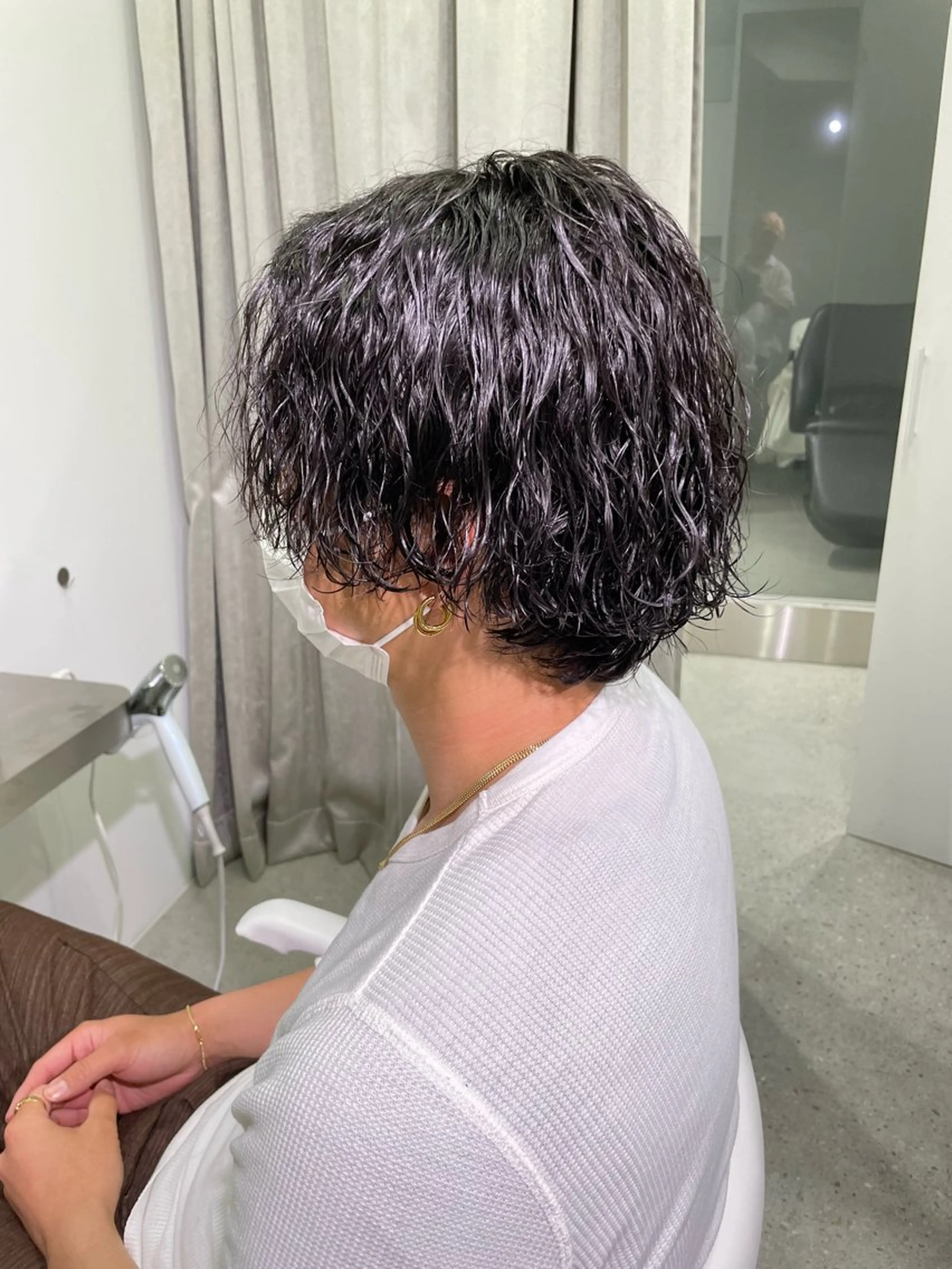 パーマ メンズ 無料ショートモデル 募集中❗️秋山ひらいのヘアスタイル