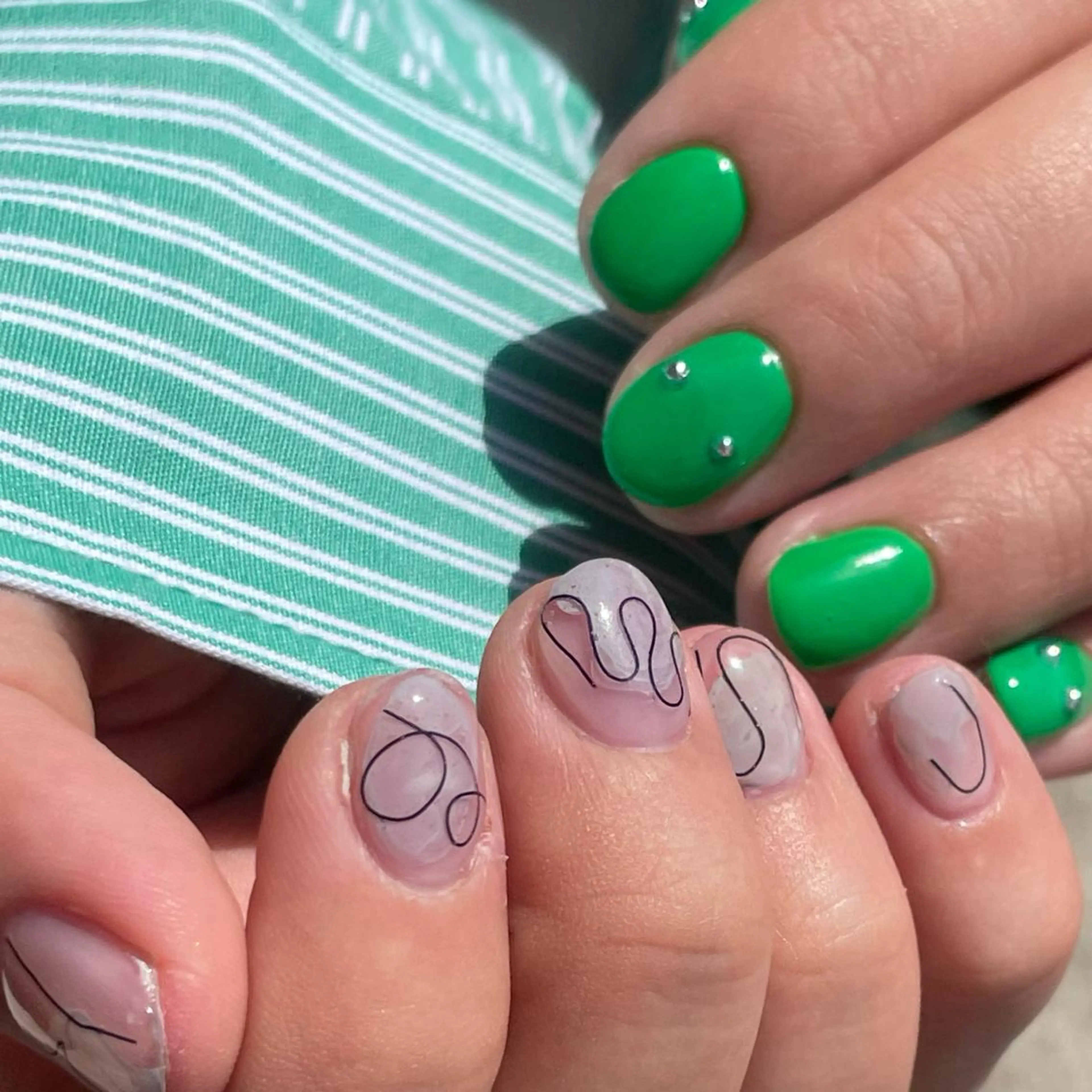 ネイル 伊藤 あかねのネイルデザイン