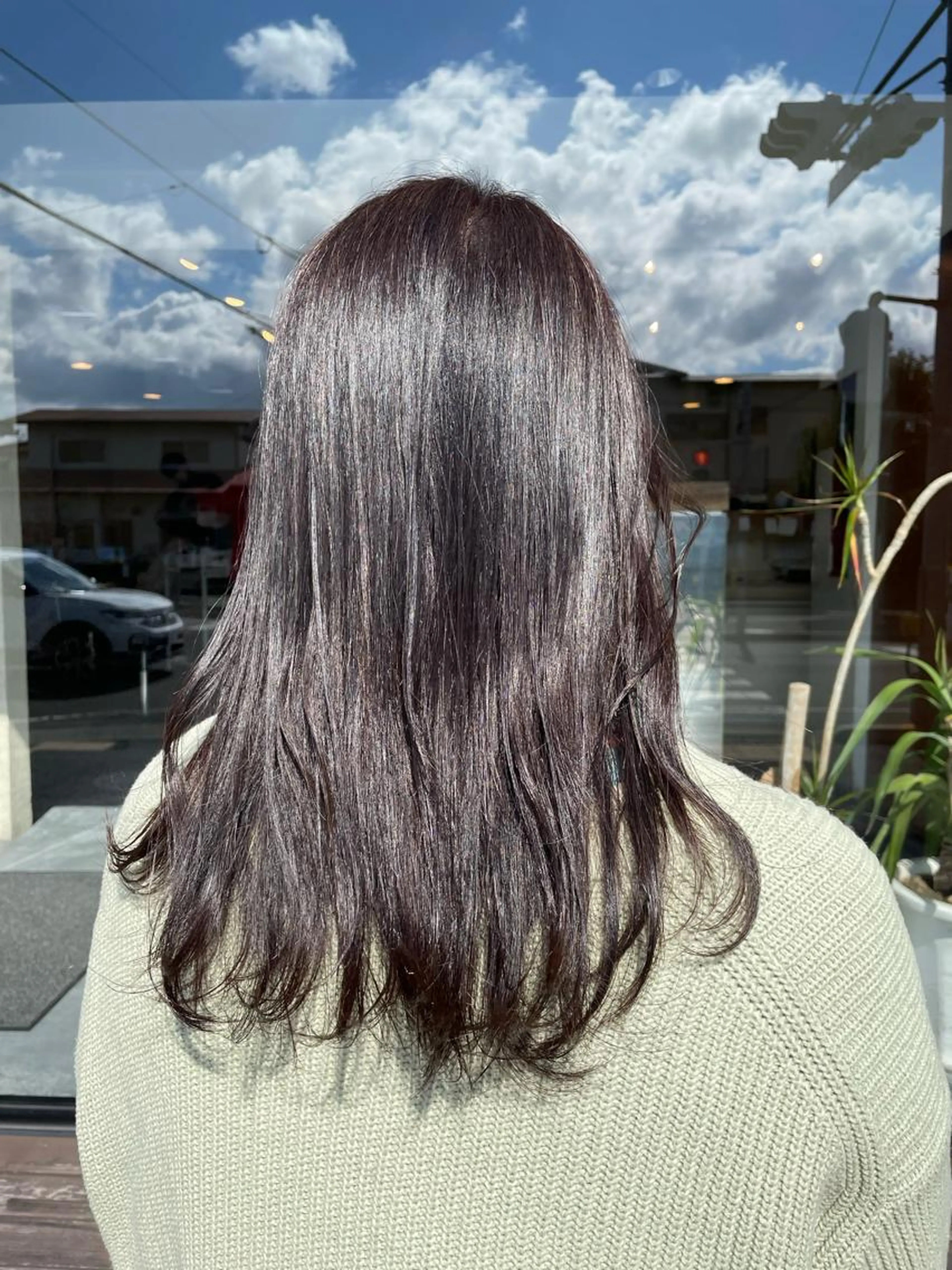 🧲四国初！髪質改善カラー＋色もちトリートメントの写真