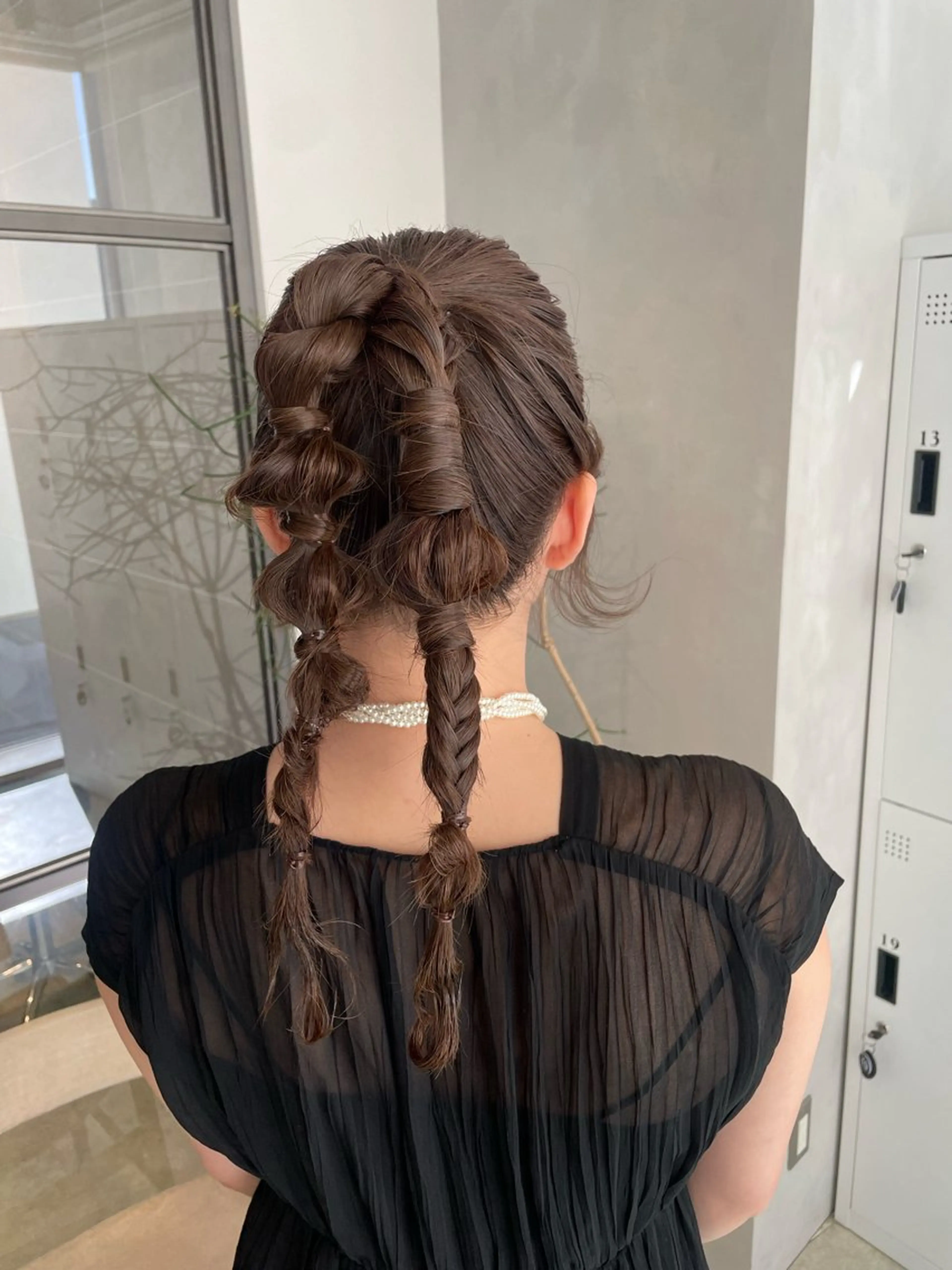 ロング ヘアアレンジ 透明感カラー✨艶髪 制作🌱山根あゆみのヘアスタイル