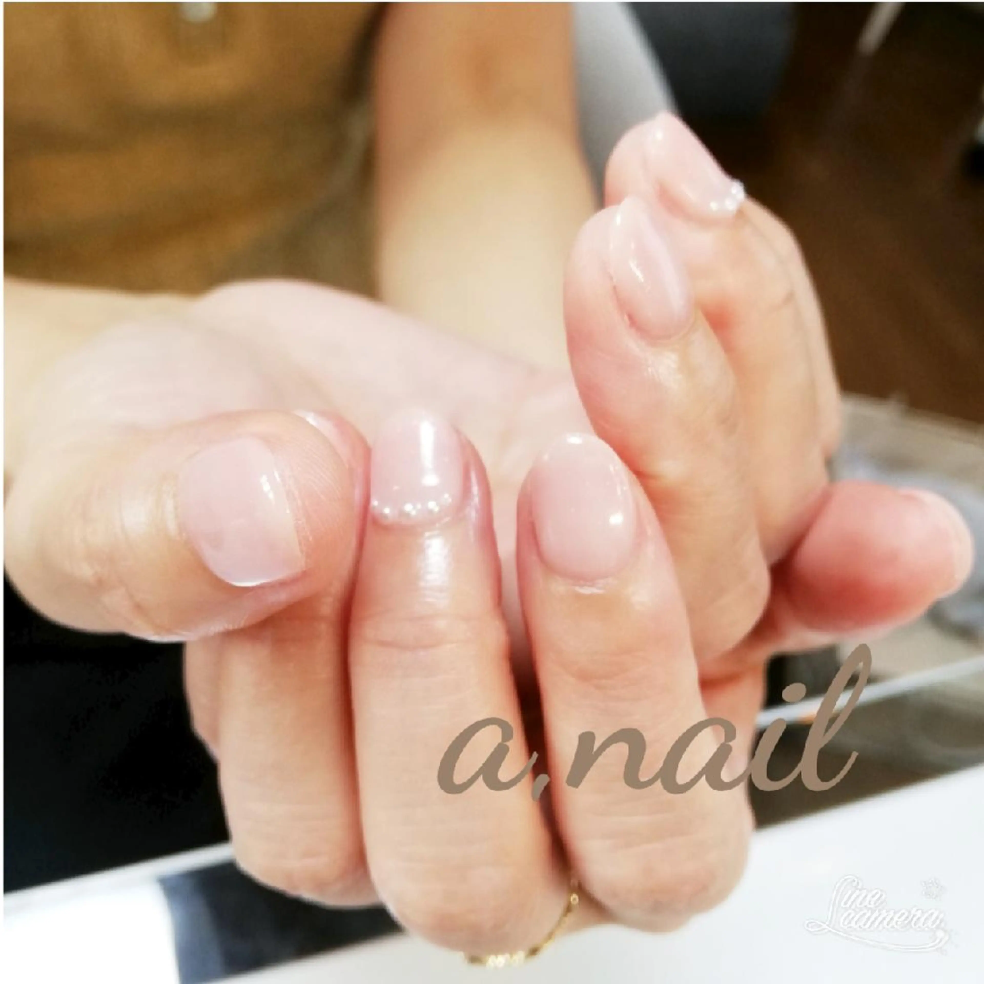 ネイル ピンク ハンドネイル ネイルサロン エーネイルのネイルデザイン