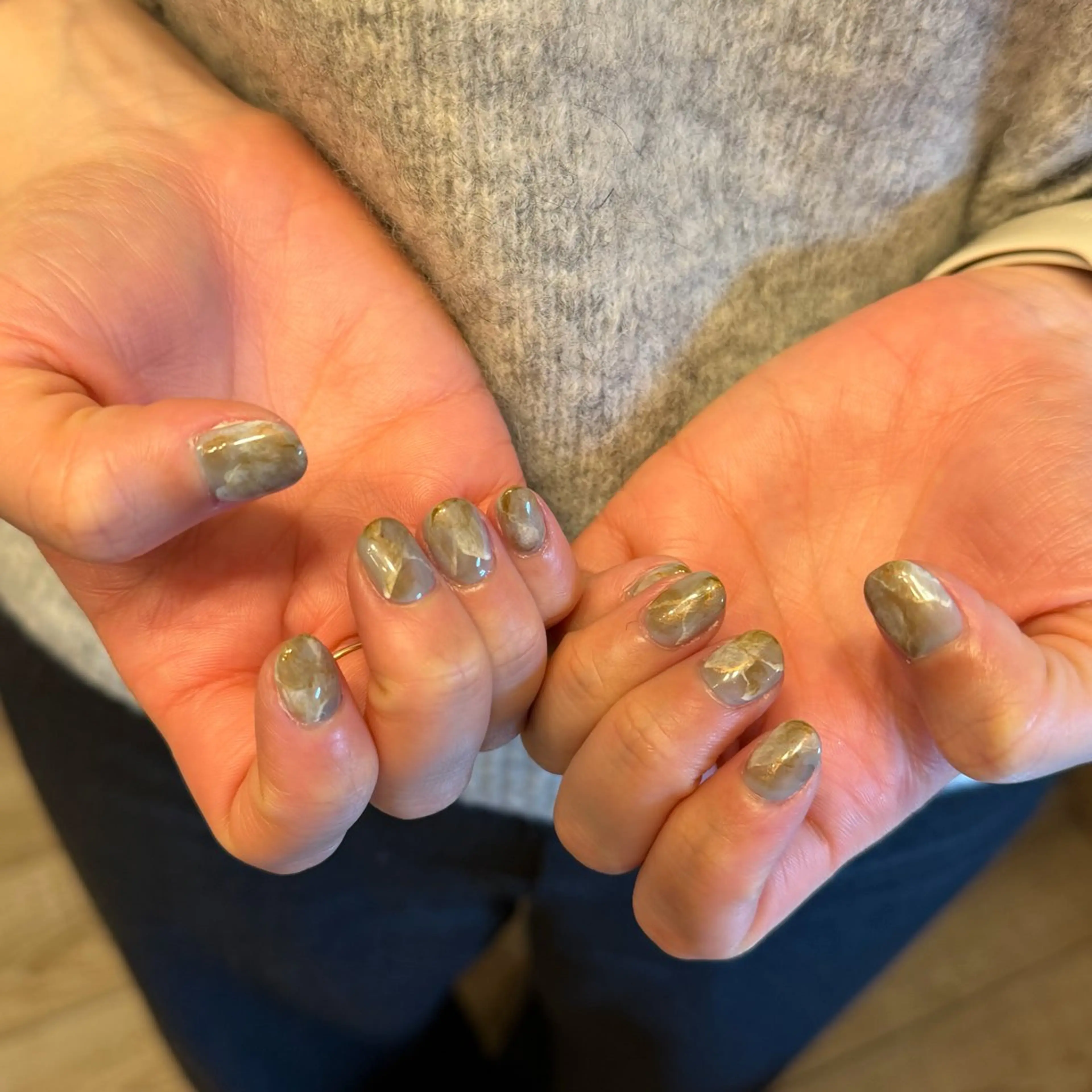 ネイル 自由が丘サロン あやめ💅のネイルデザイン