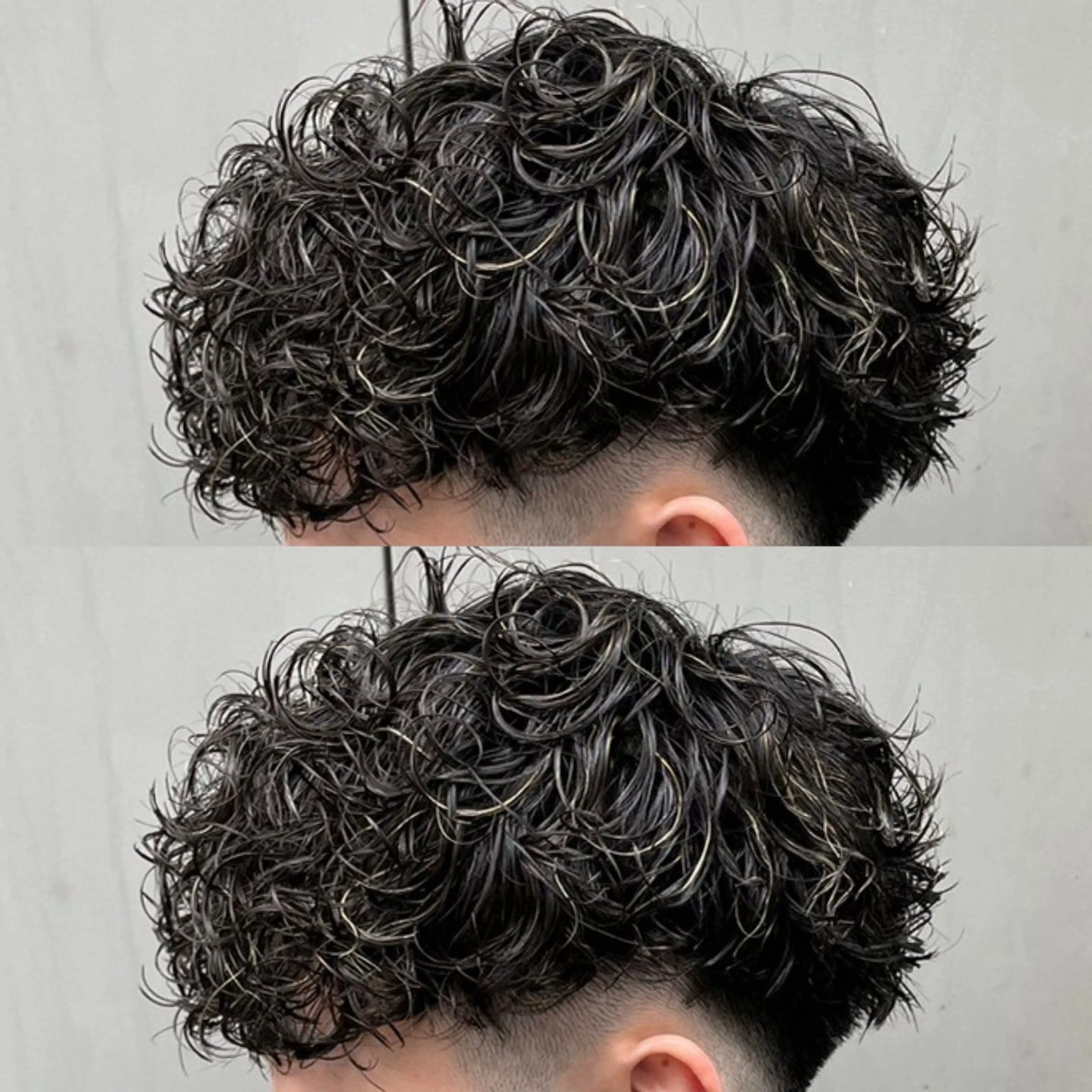 パーマ メンズ 渋谷サーフカール アメカジ美容師のヘアスタイル