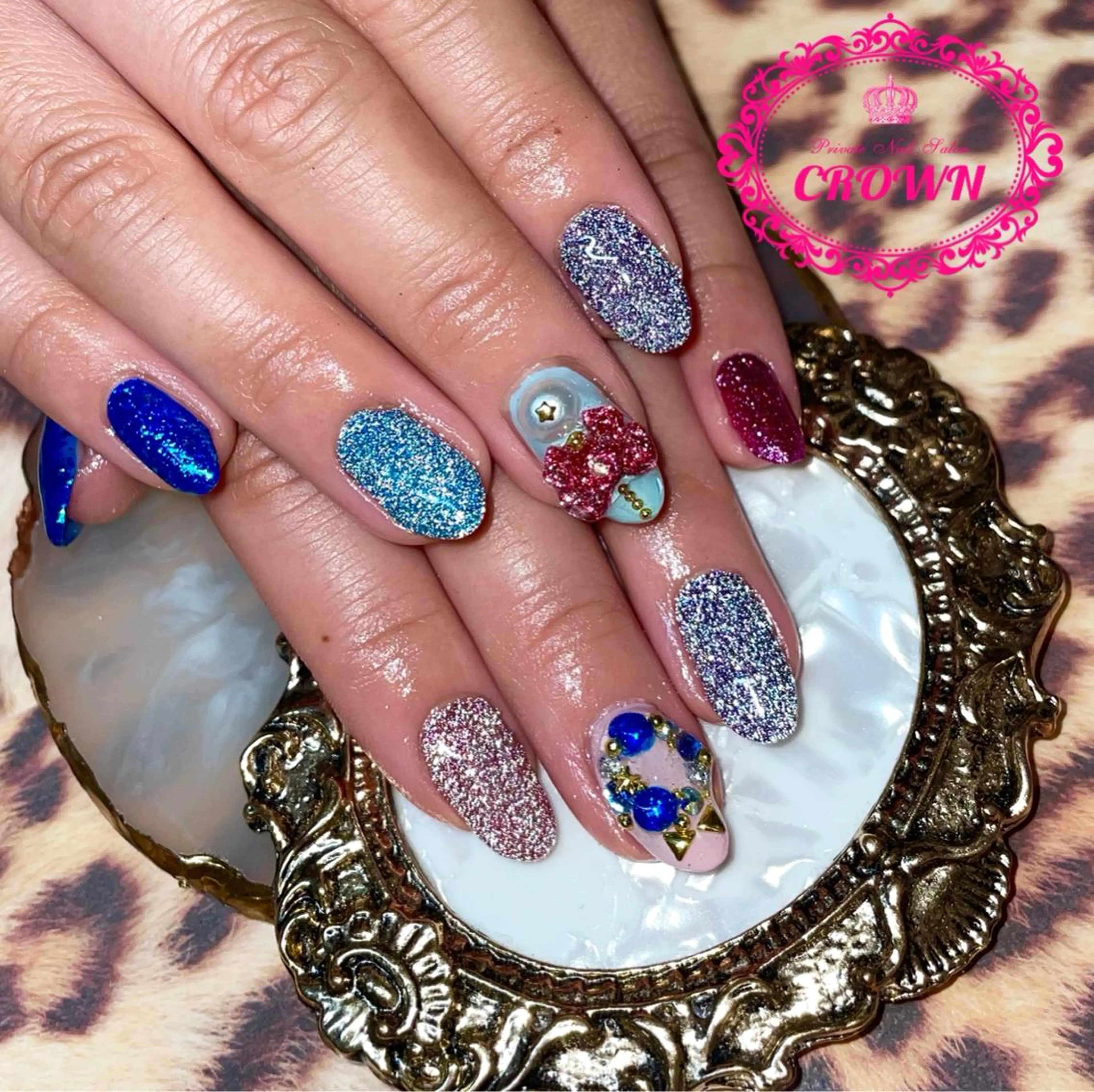 ネイル CROWN プライベートサロンのネイルデザイン