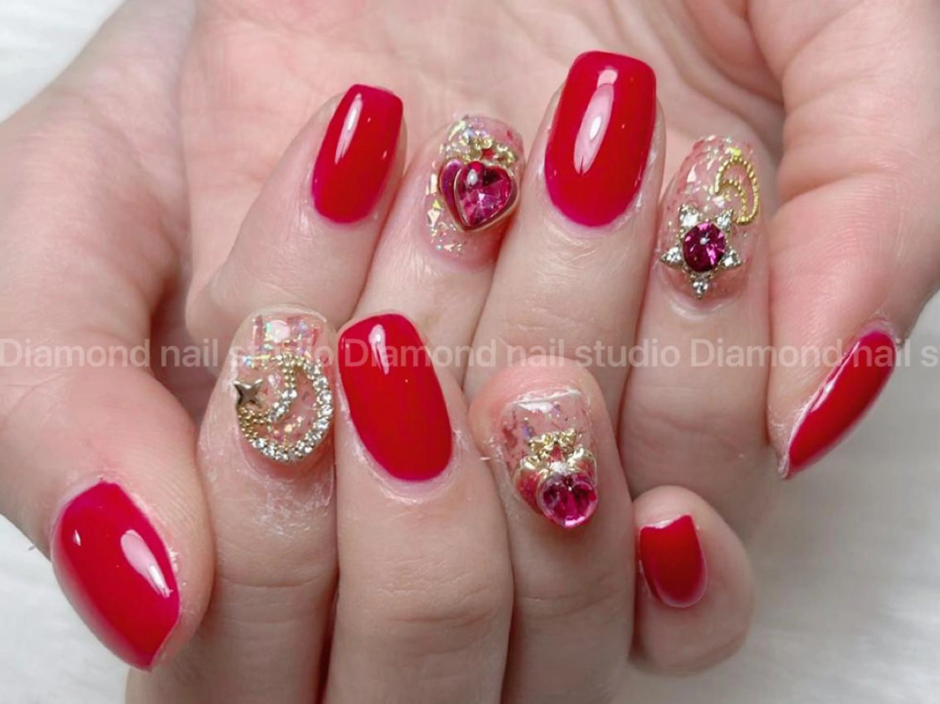 ネイル 持ち込み Diamond ✨のネイルデザイン