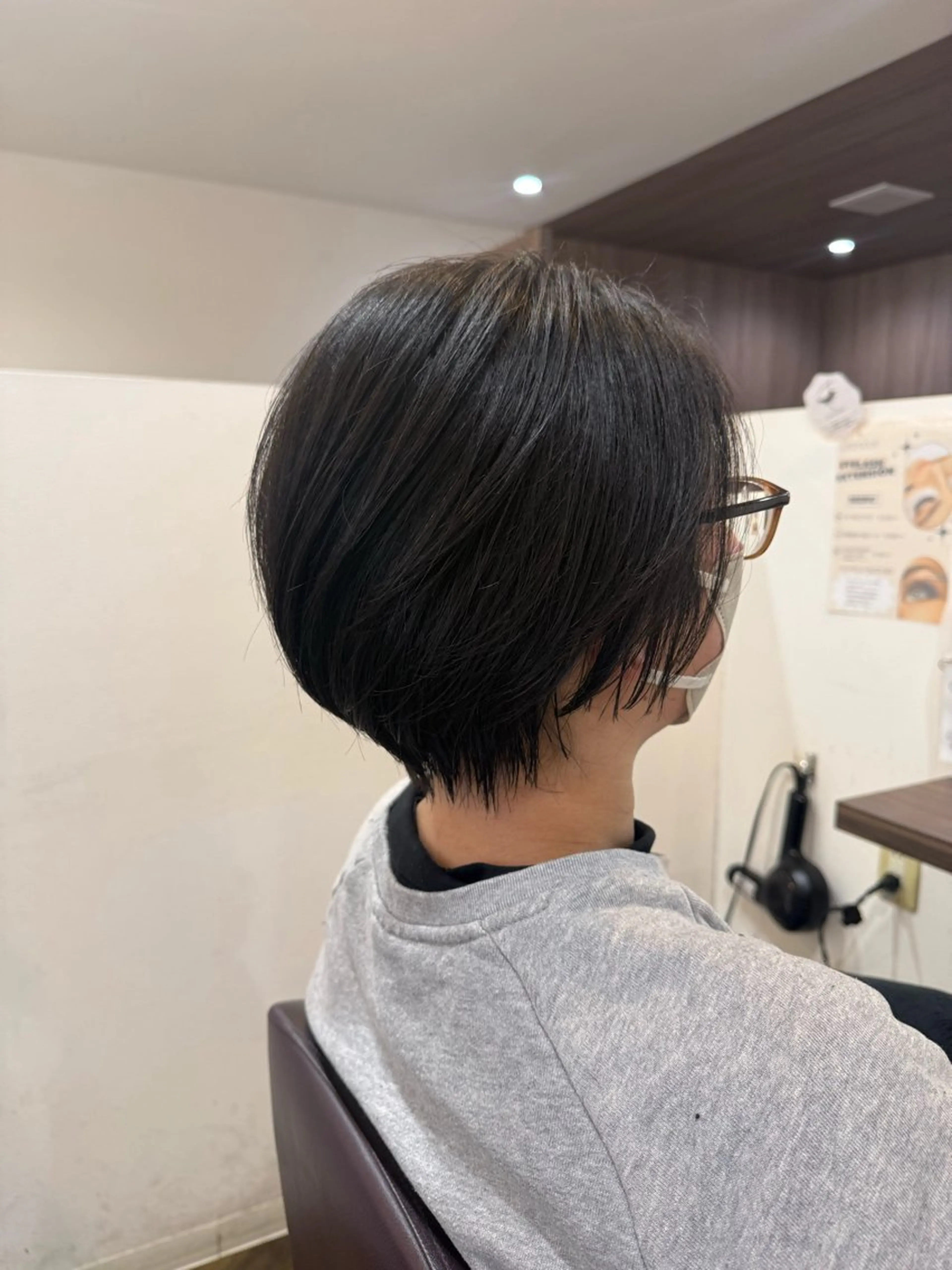 ショート 丸みショート ショートヘア Grandoll Luxe所属・大神 鈴夏のヘアスタイル