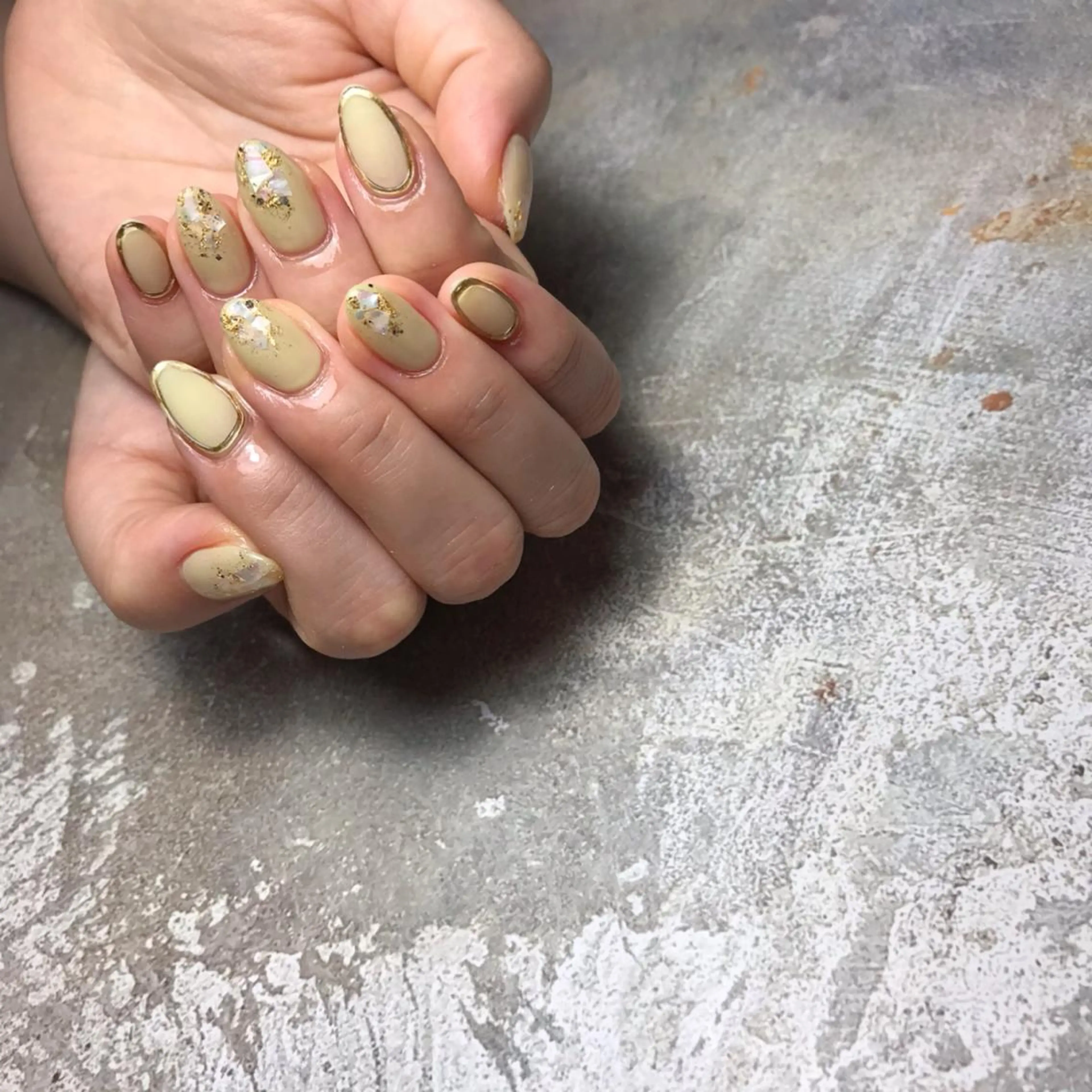 ネイル 長さ出し ハンドネイル 💅 Ai.のネイルデザイン