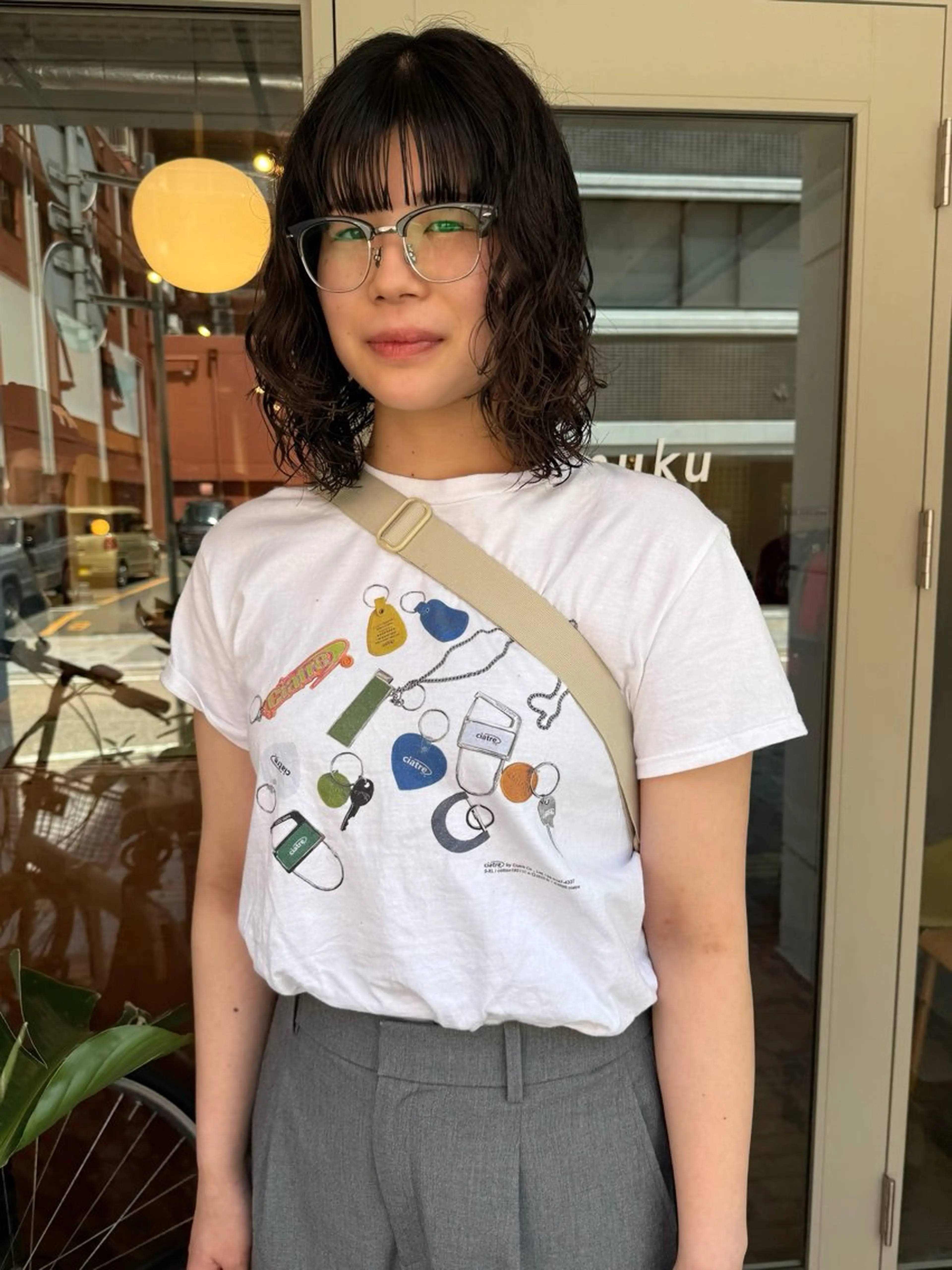 パーマ ワイドバング muku所属・ボブ/パーマ /muku サリのヘアスタイル