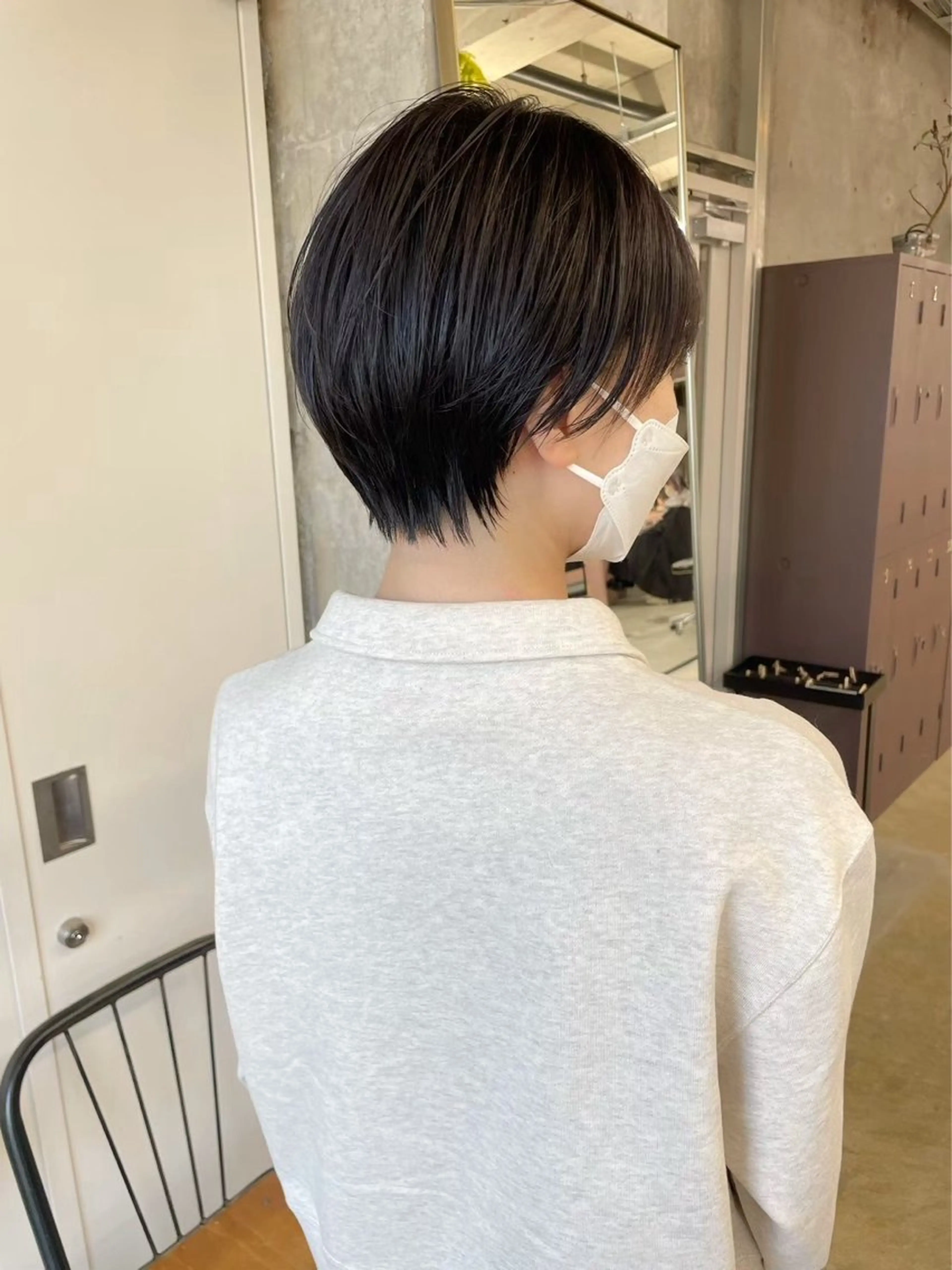 ショート 森田遥奈/透明感カラ ー/似合わせカットのヘアスタイル