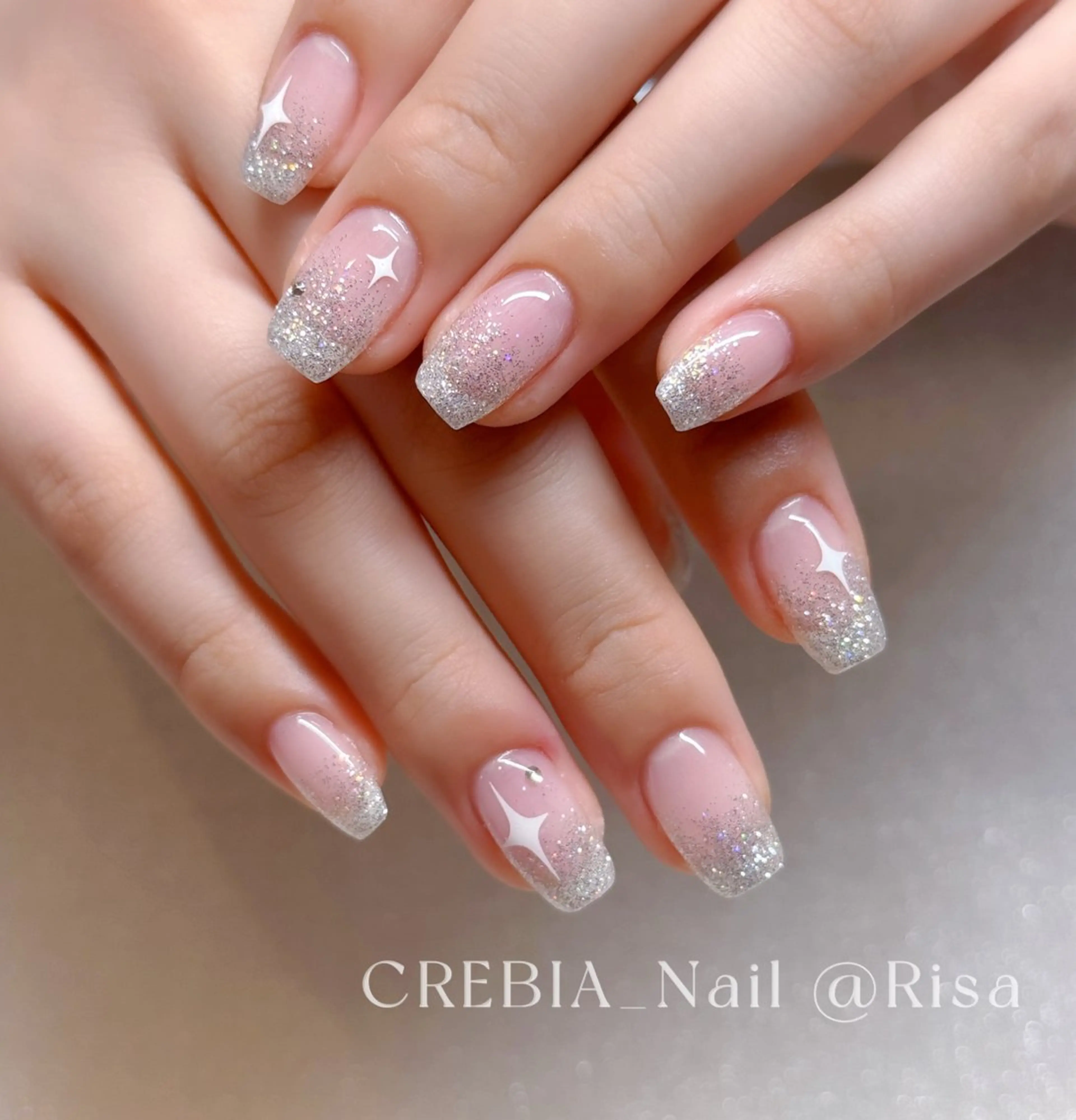 ネイル グラデーション CREBIA beaute ネイル部所属・CREBIA Nailのネイルデザイン