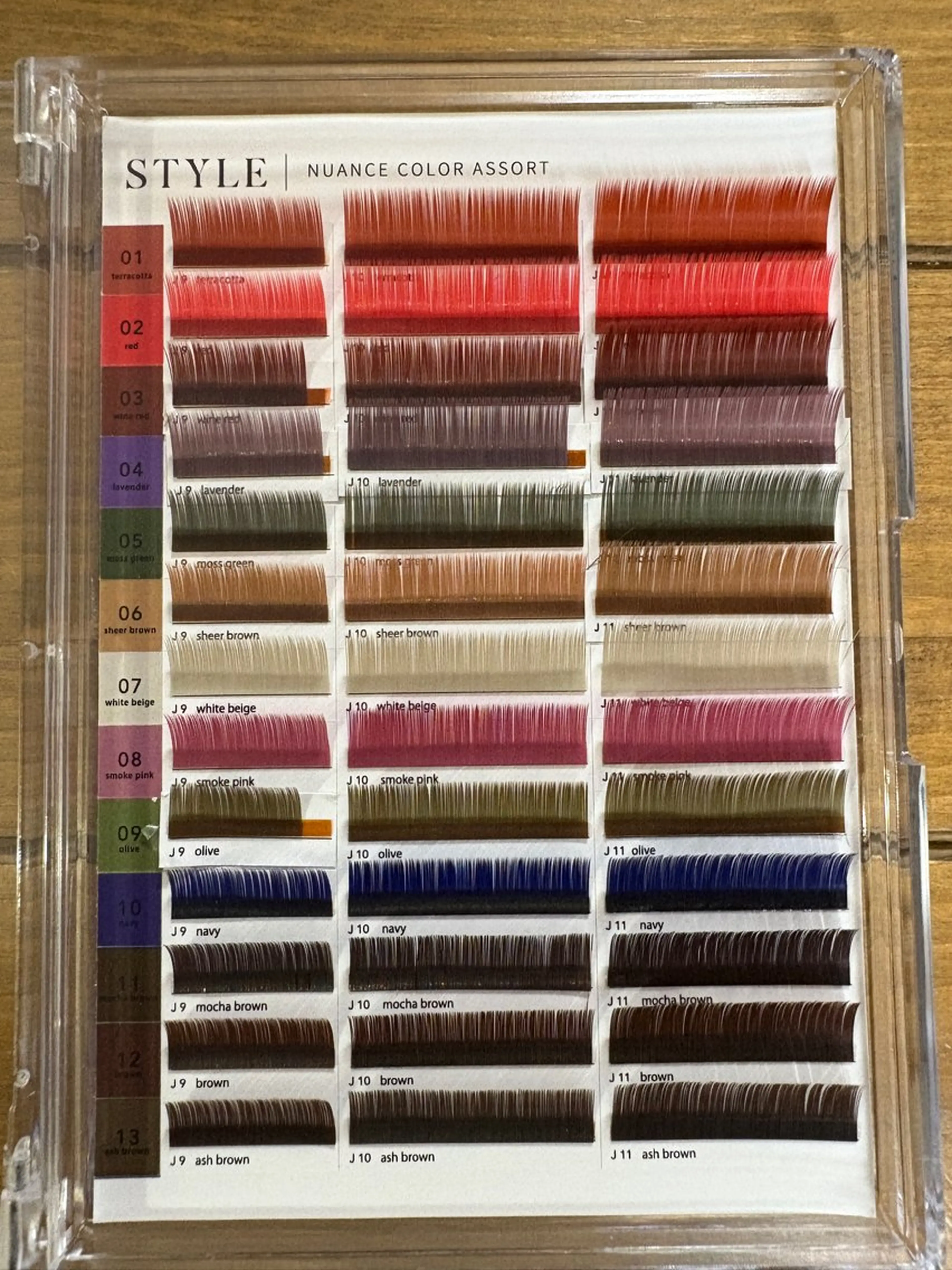 カラーエクステ(フラット)❣️120本¥1000❣️写真の中からお好きなのを選べます(複数可)撮影をさせていただきます✨の写真