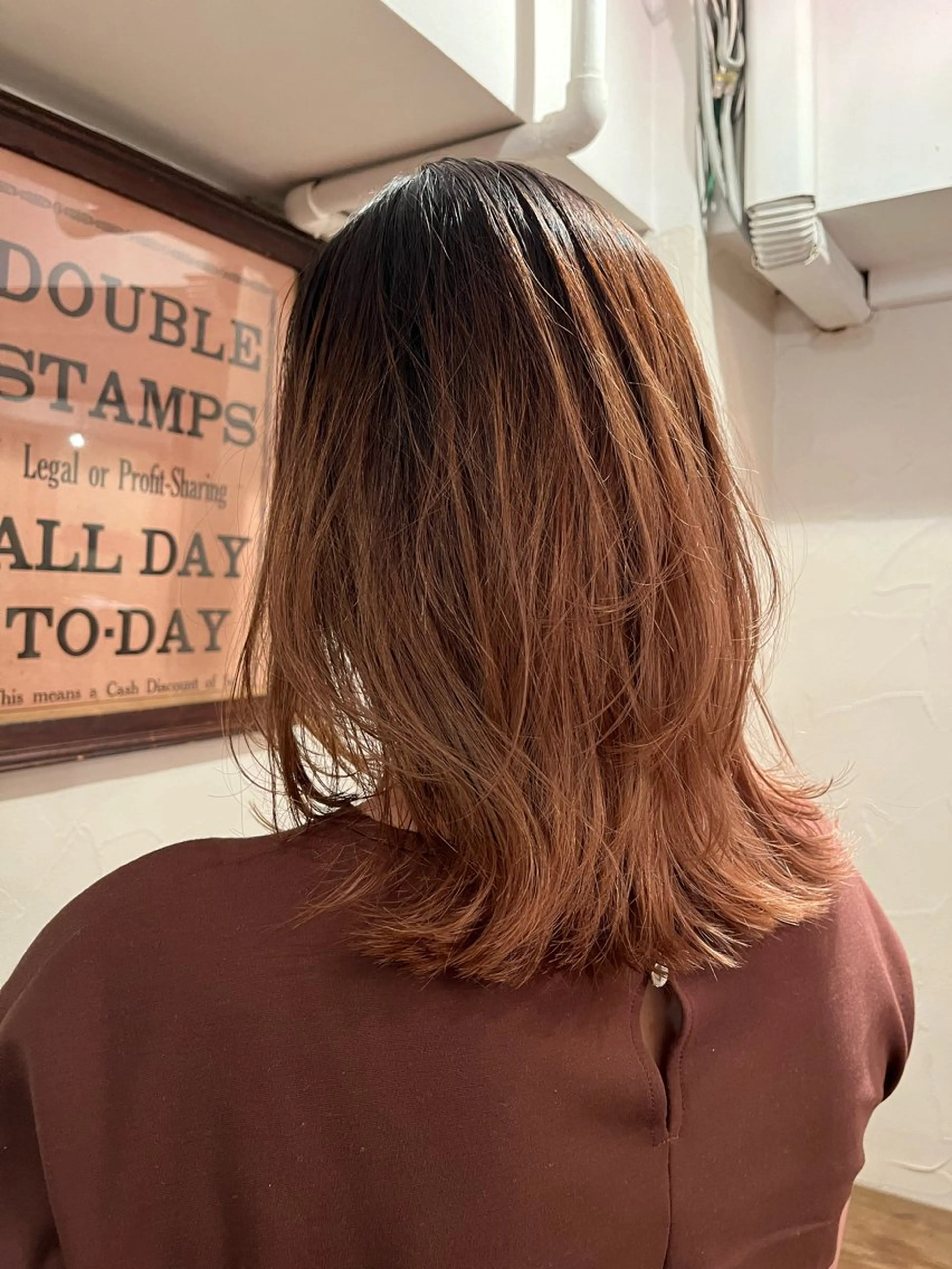 ミディアム レイヤーカット 🧸メンズカット 🧸conatsuのヘアスタイル