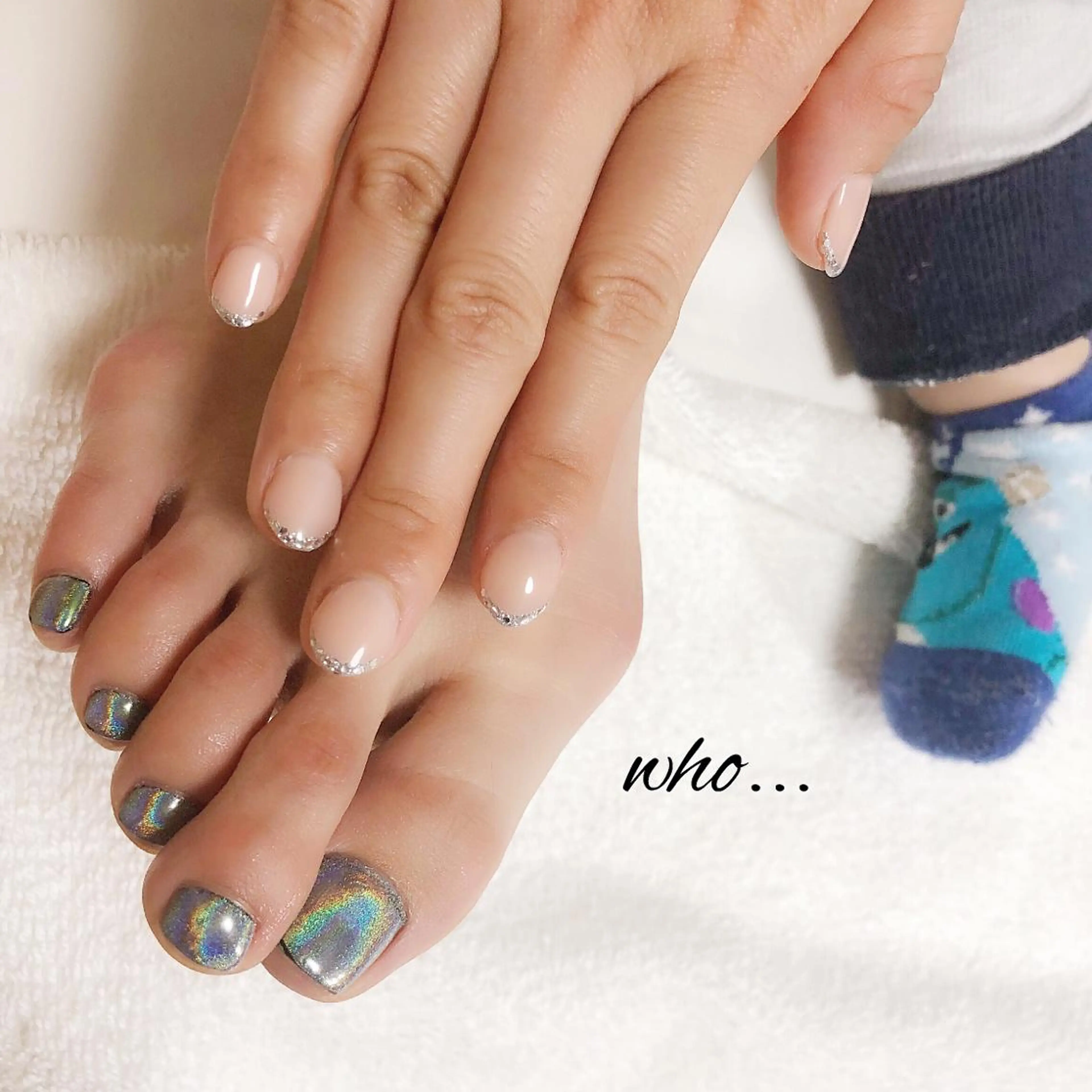 ネイル ミラーネイル NailSalon who...所属・n. fumikoのネイルデザイン