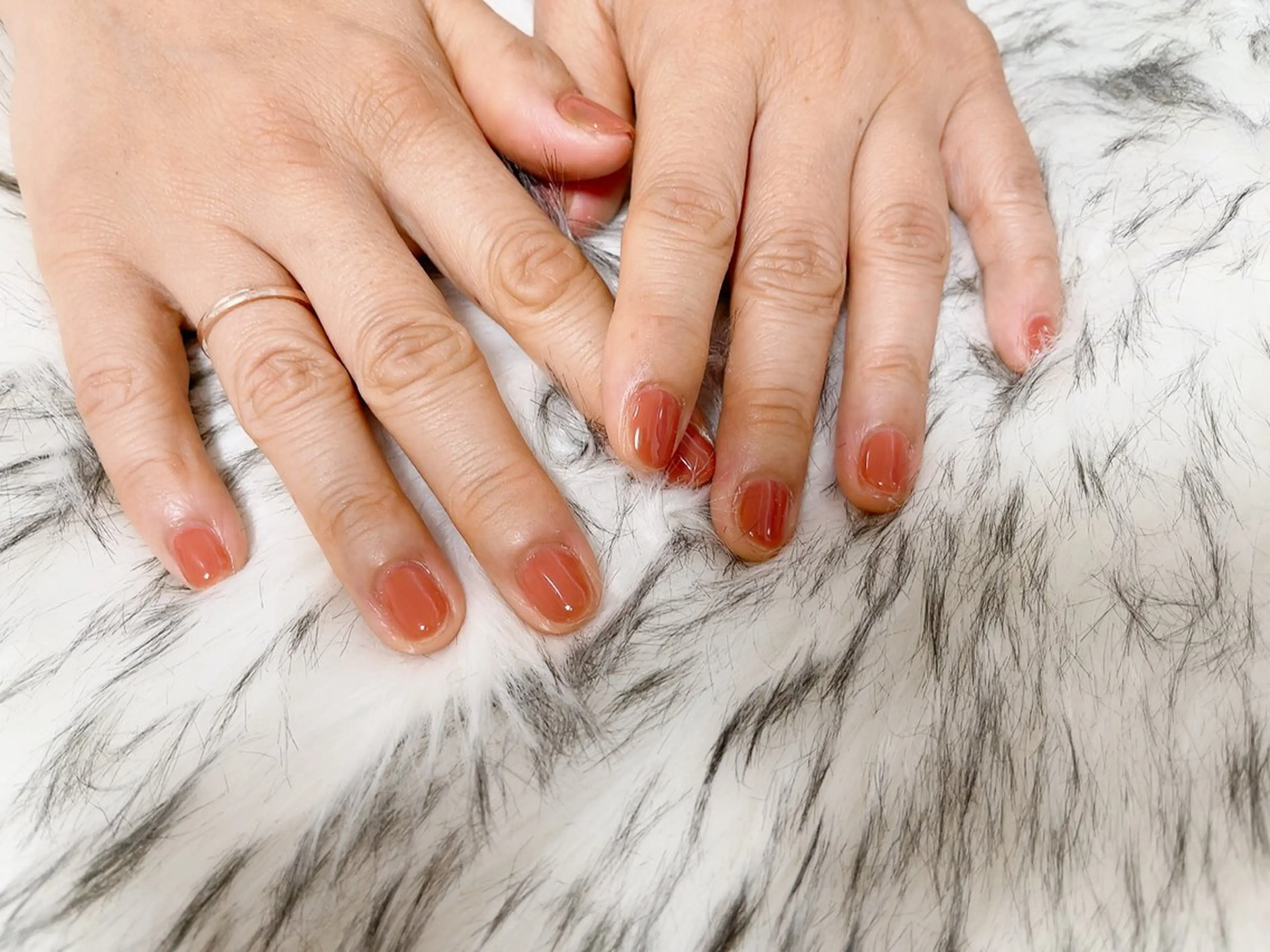 ネイル オーロラネイル フットネイル フレンチネイル ジェルネイル 韓国ネイル ハンドネイル Mogu nail 二子玉川のネイルデザイン