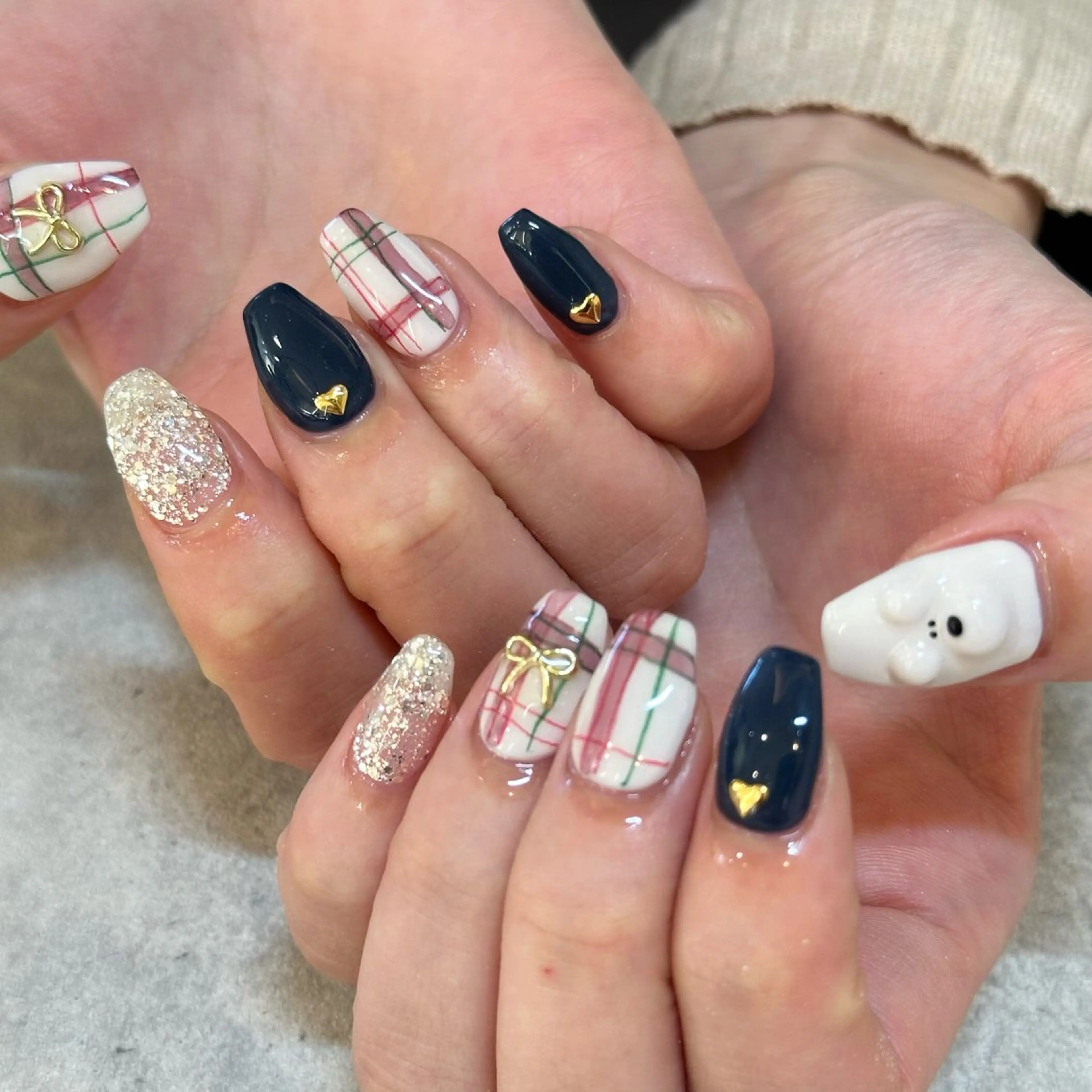 ネイル ハンドネイル ひらい さなのネイルデザイン