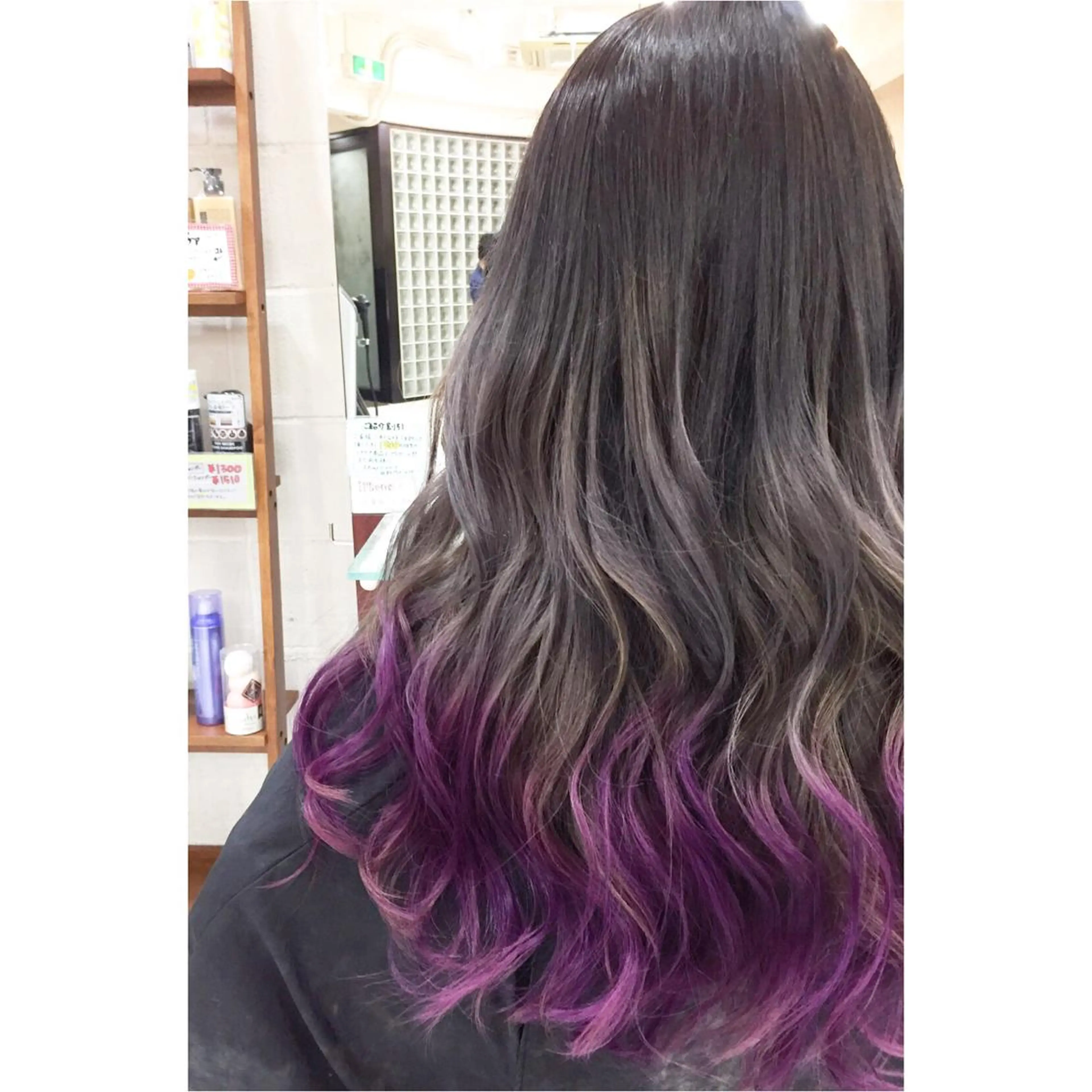 ロング カラー モテ髪透明感❤️ デイズヘアカラーのヘアスタイル