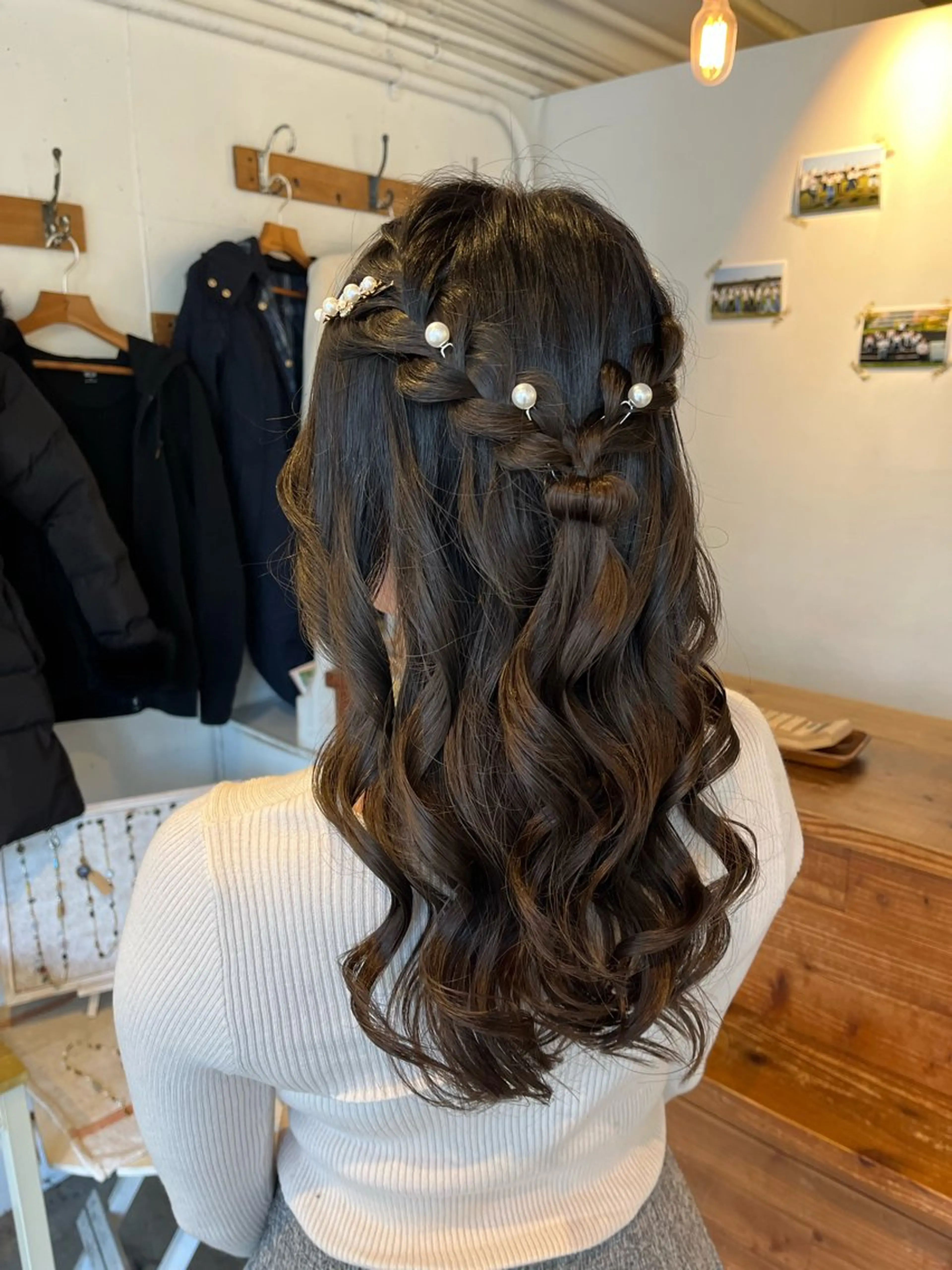 ロング ヘアセット 大塚 陽彩のヘアスタイル