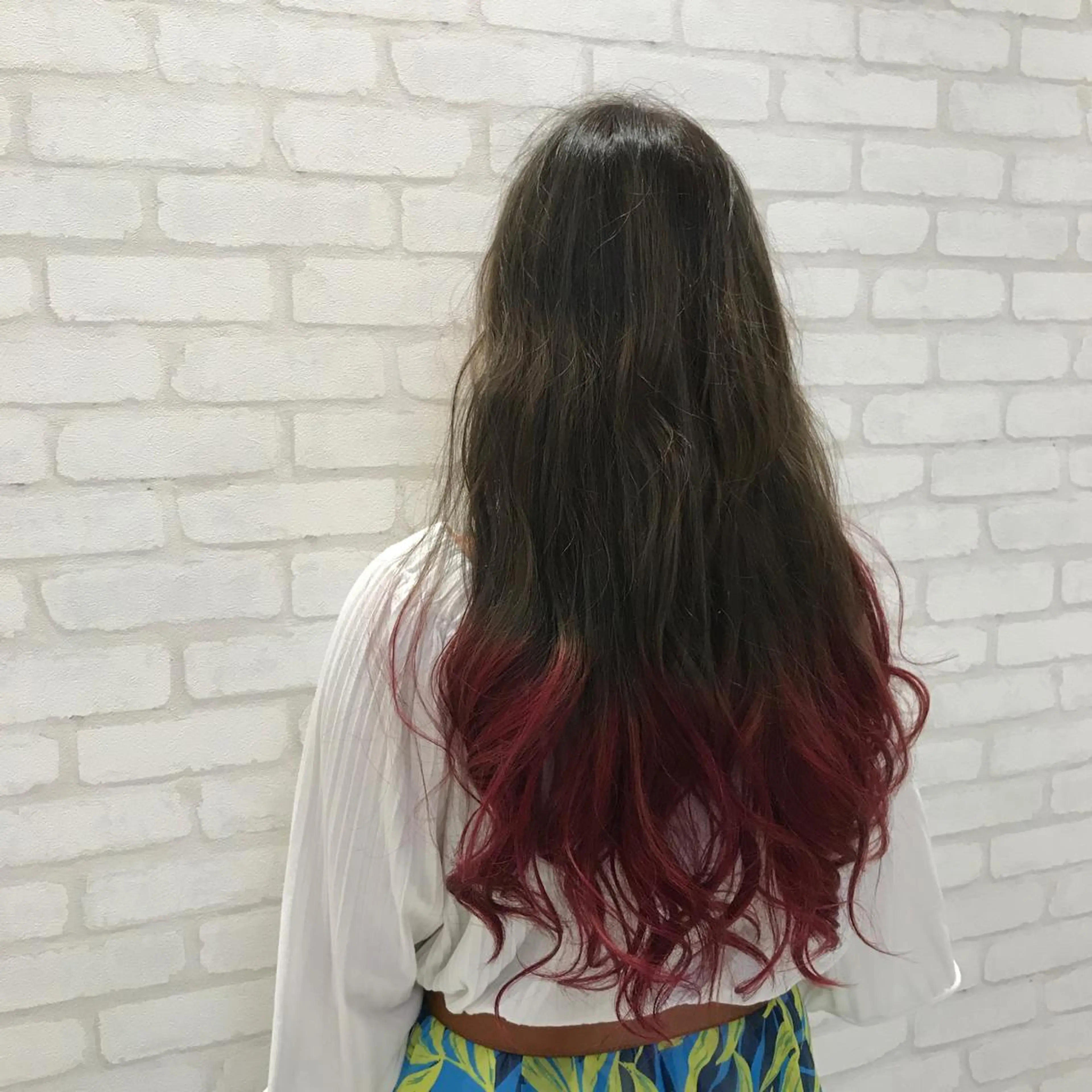 ロング カラー 【髪質改善】 夏目結以のヘアスタイル