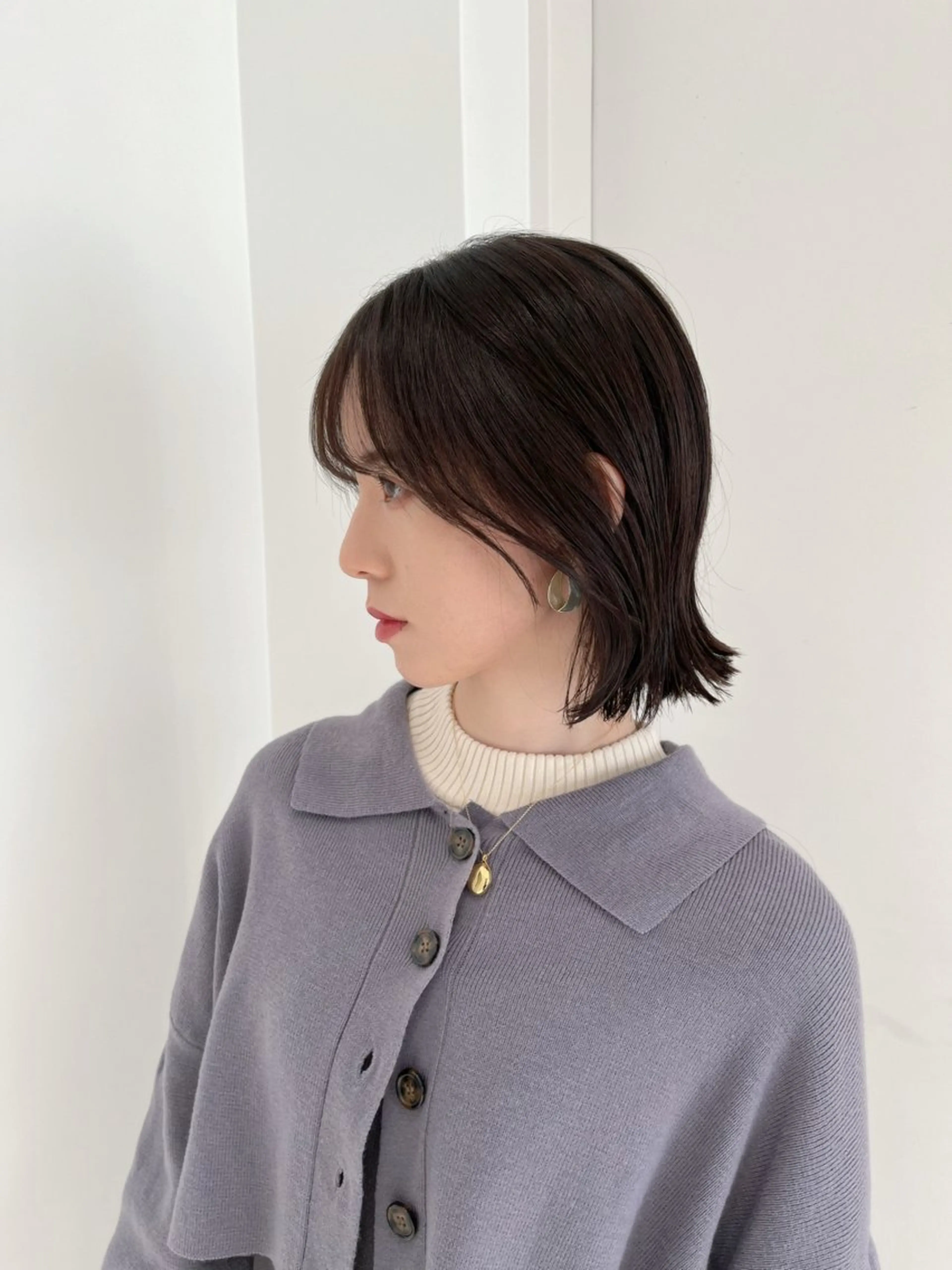 ショート 縮毛矯正/ハイトーン /パーマ/前原汐🎐のヘアスタイル