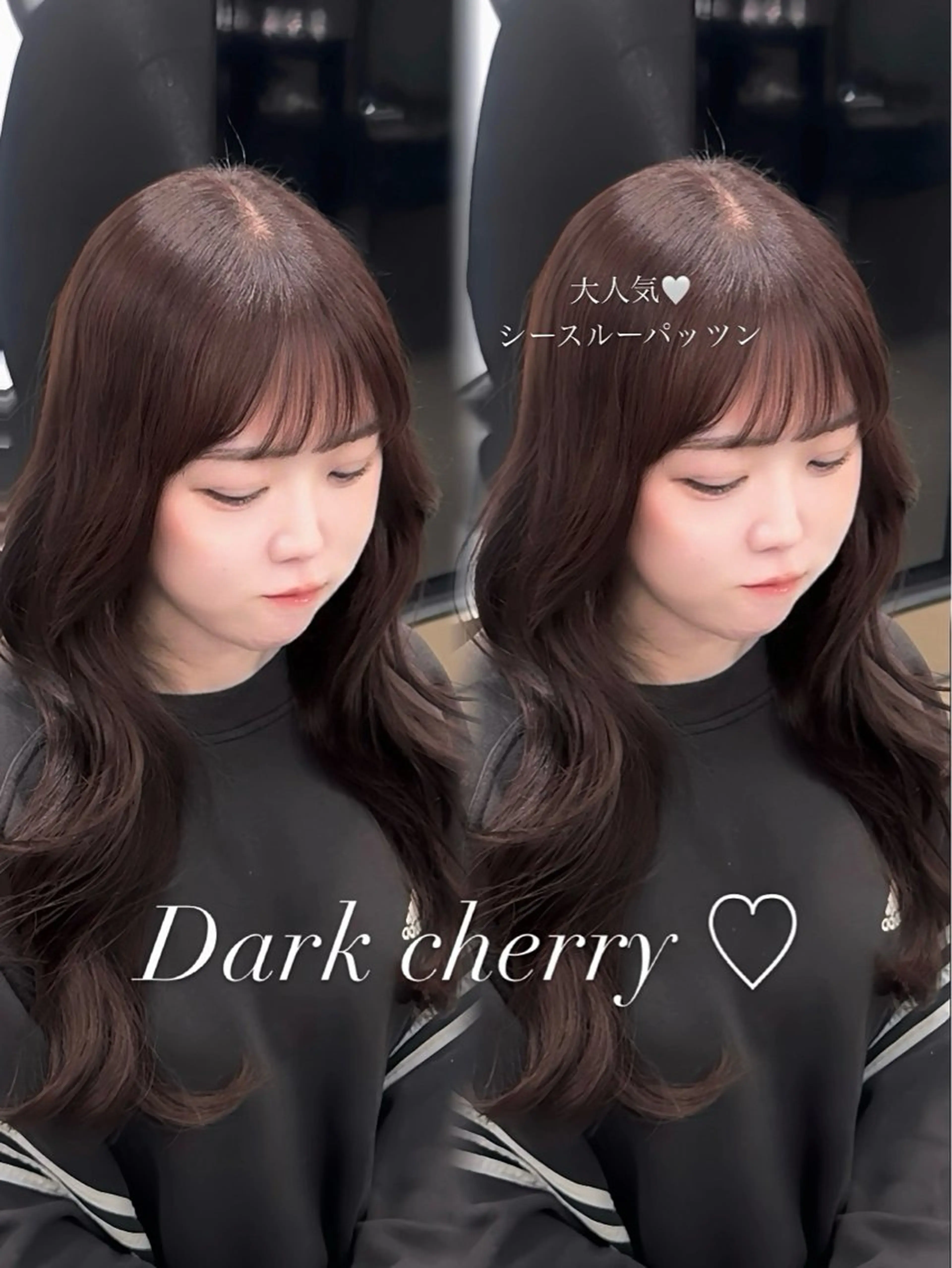 ロング カラー ヘアカラー ura♡‎/茶屋町 /ショート/ボブのヘアスタイル