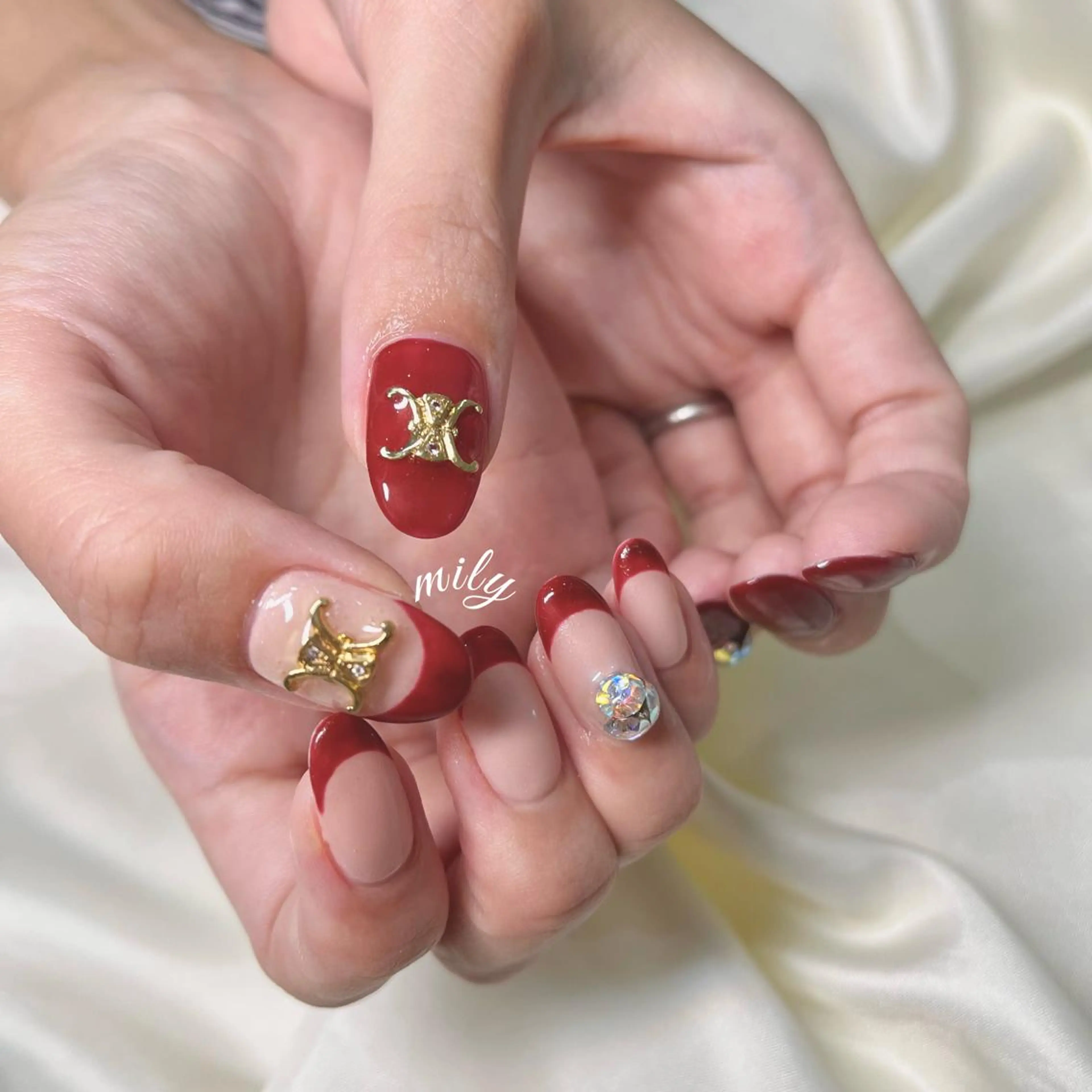 ネイル mily_harajuku所属・韓国ネイル☁️ haruna🌛のネイルデザイン