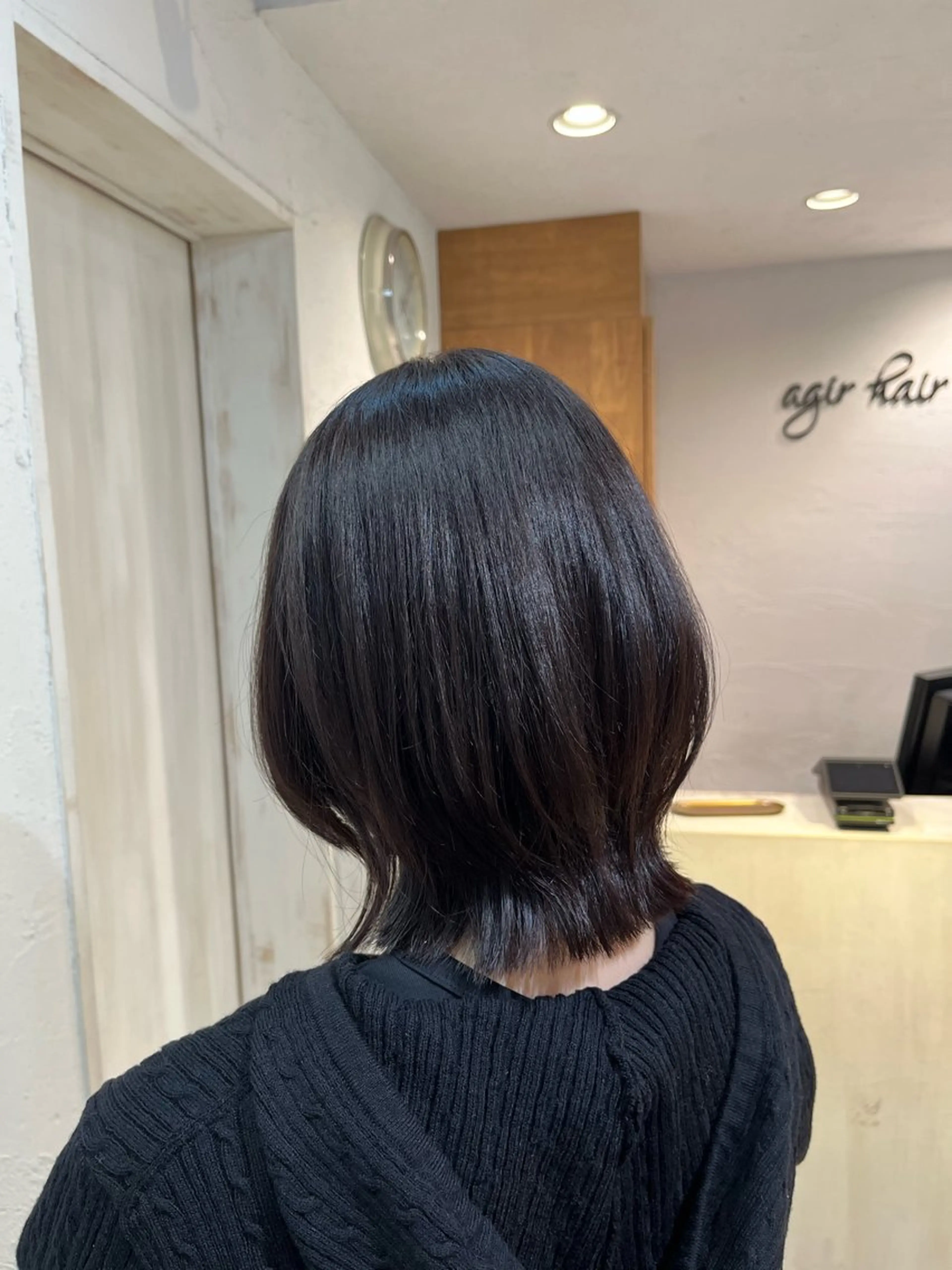 ミディアム メイク/ケアカラー 🐬HIKARU🐬のヘアスタイル