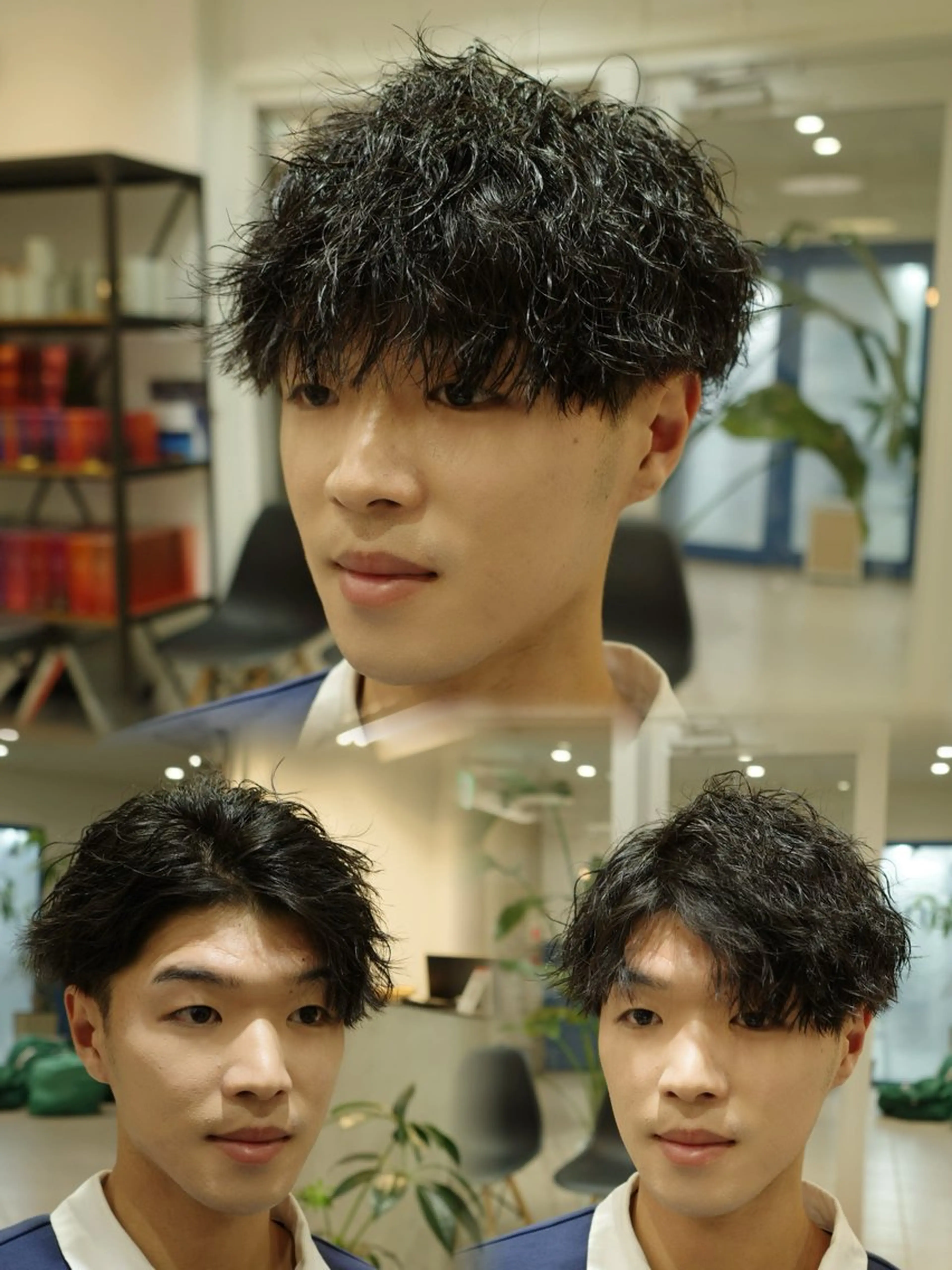 ショート パーマ メンズ 【スタイリスト】千葉 悠‪✂︎‬のヘアスタイル