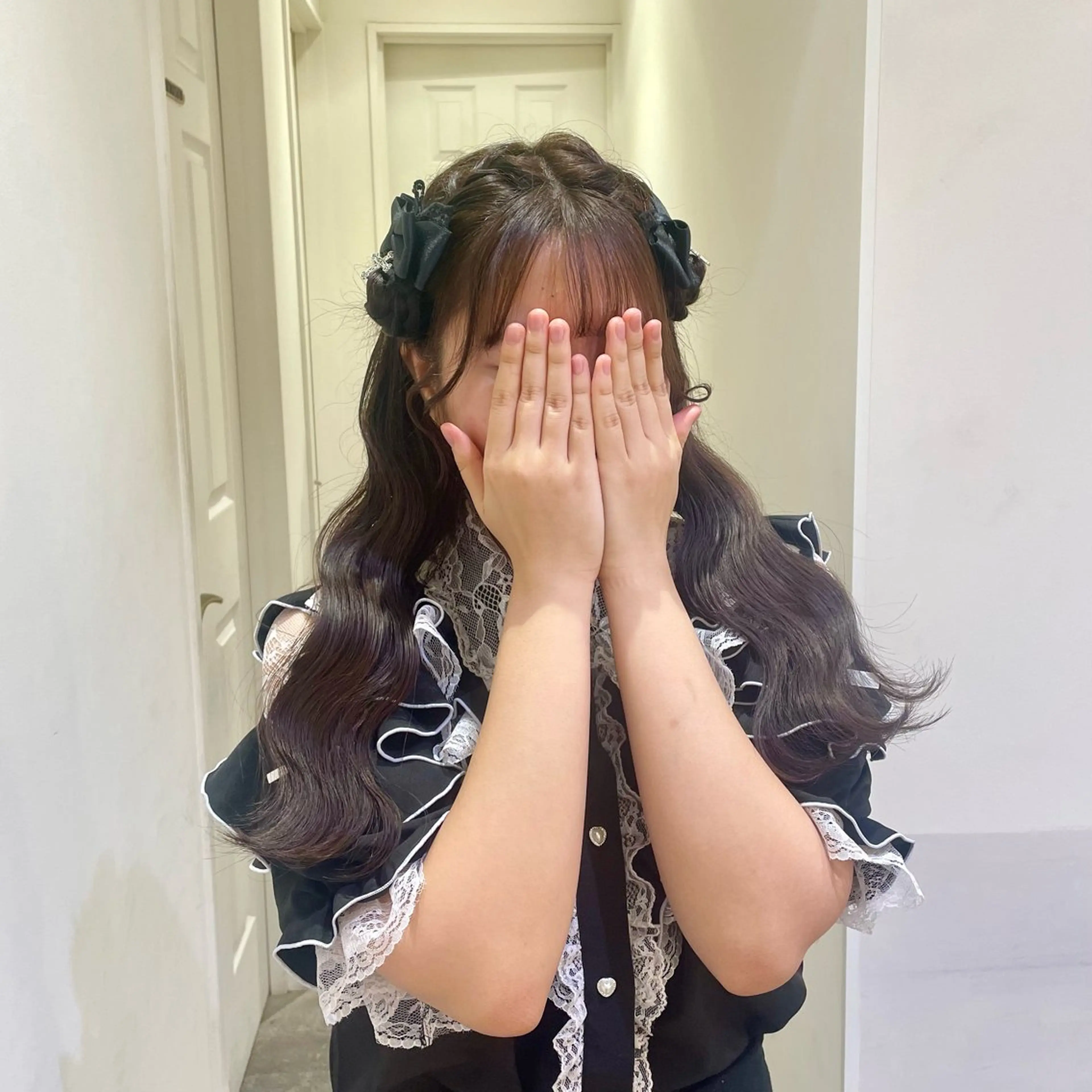 ヘアアレンジ ハイトーンカラー/ 長さだし🐇きょうかのヘアスタイル