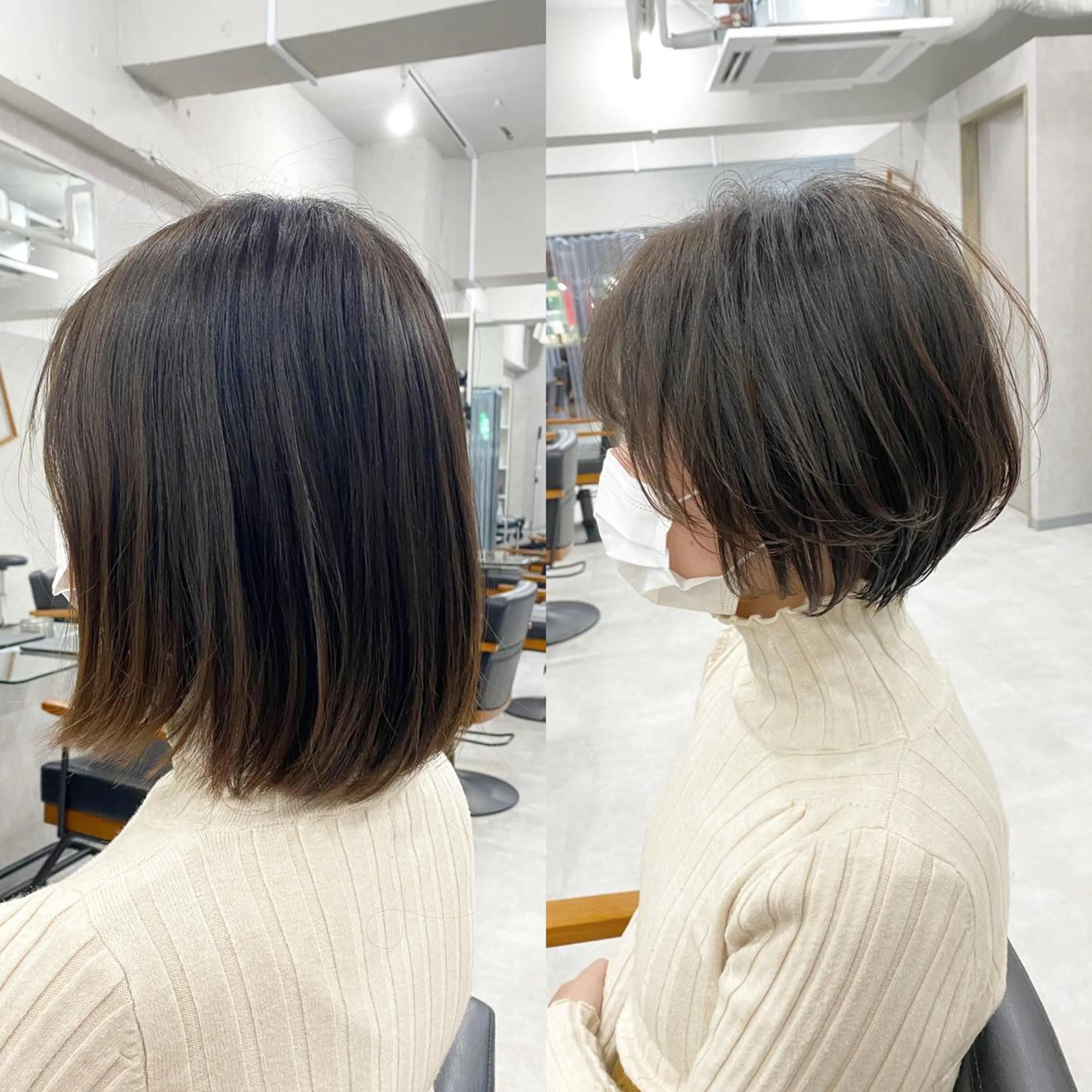 ショート カラー ⭐️ショート⭐️美髪 矯正⭐️水口陸のヘアスタイル