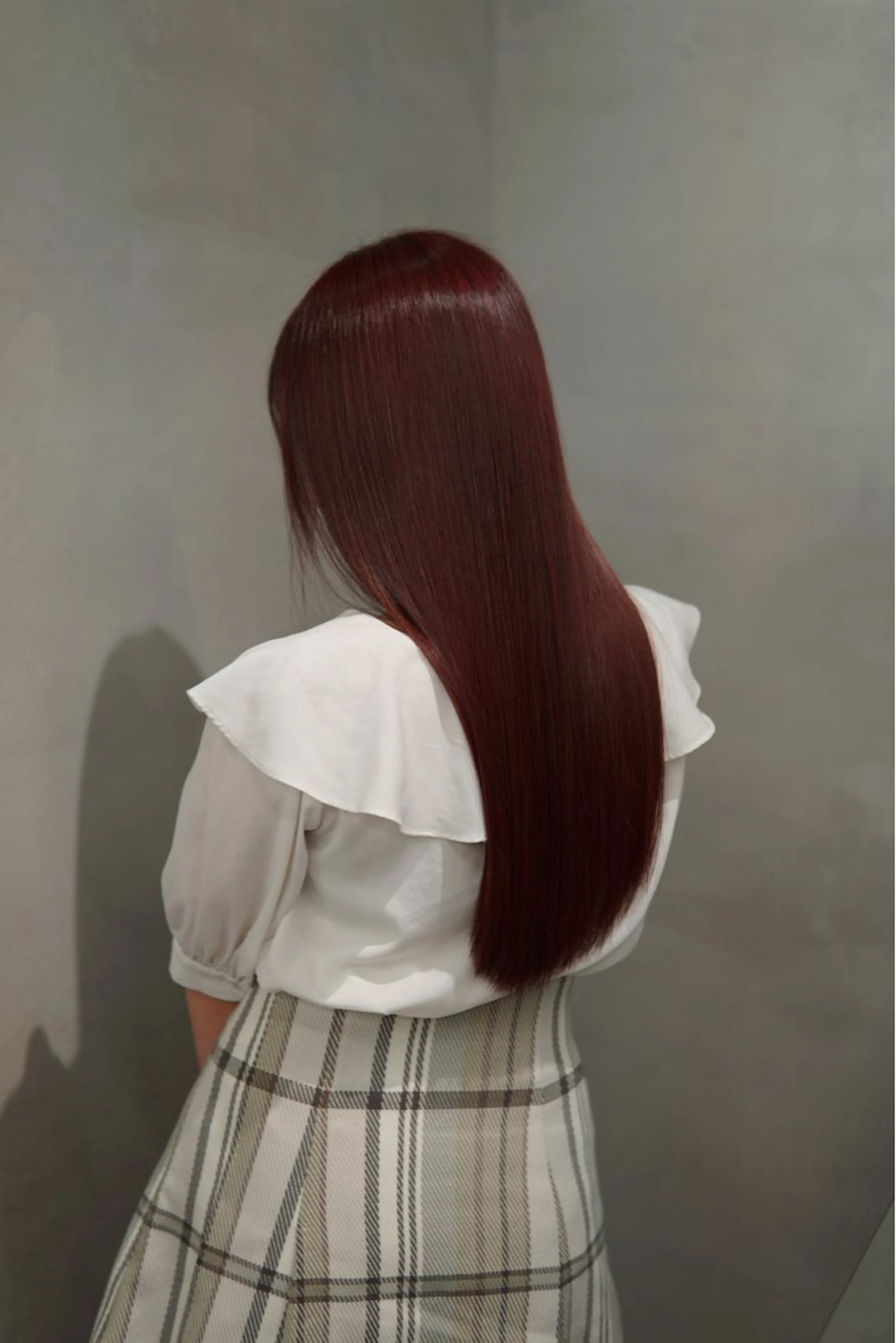 ロング ヘアカラー トリートメント navile 銀座 角田 龍太のヘアスタイル