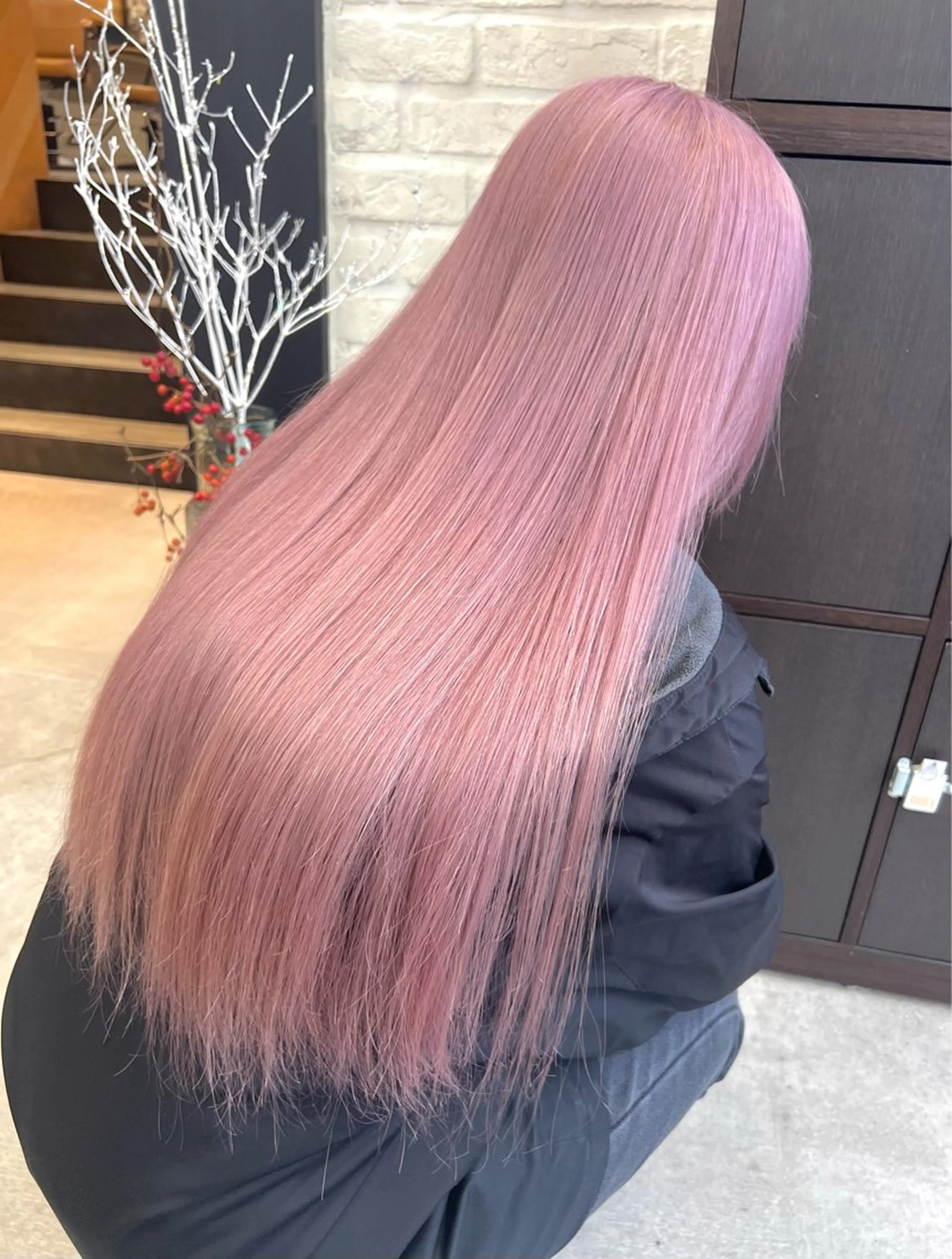 ロング カラー 池本 勇大のヘアスタイル