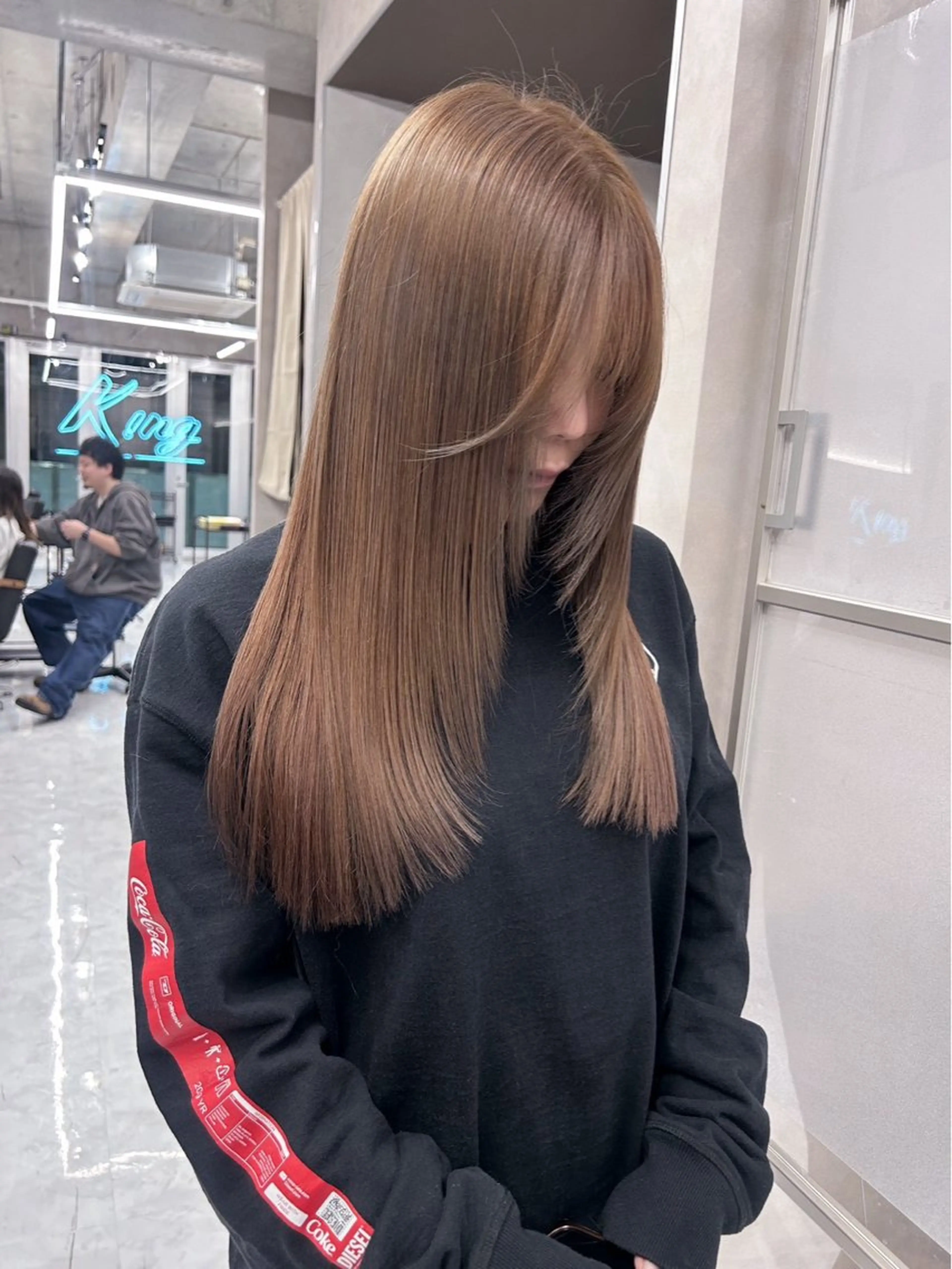 カット➕艶カラーの写真