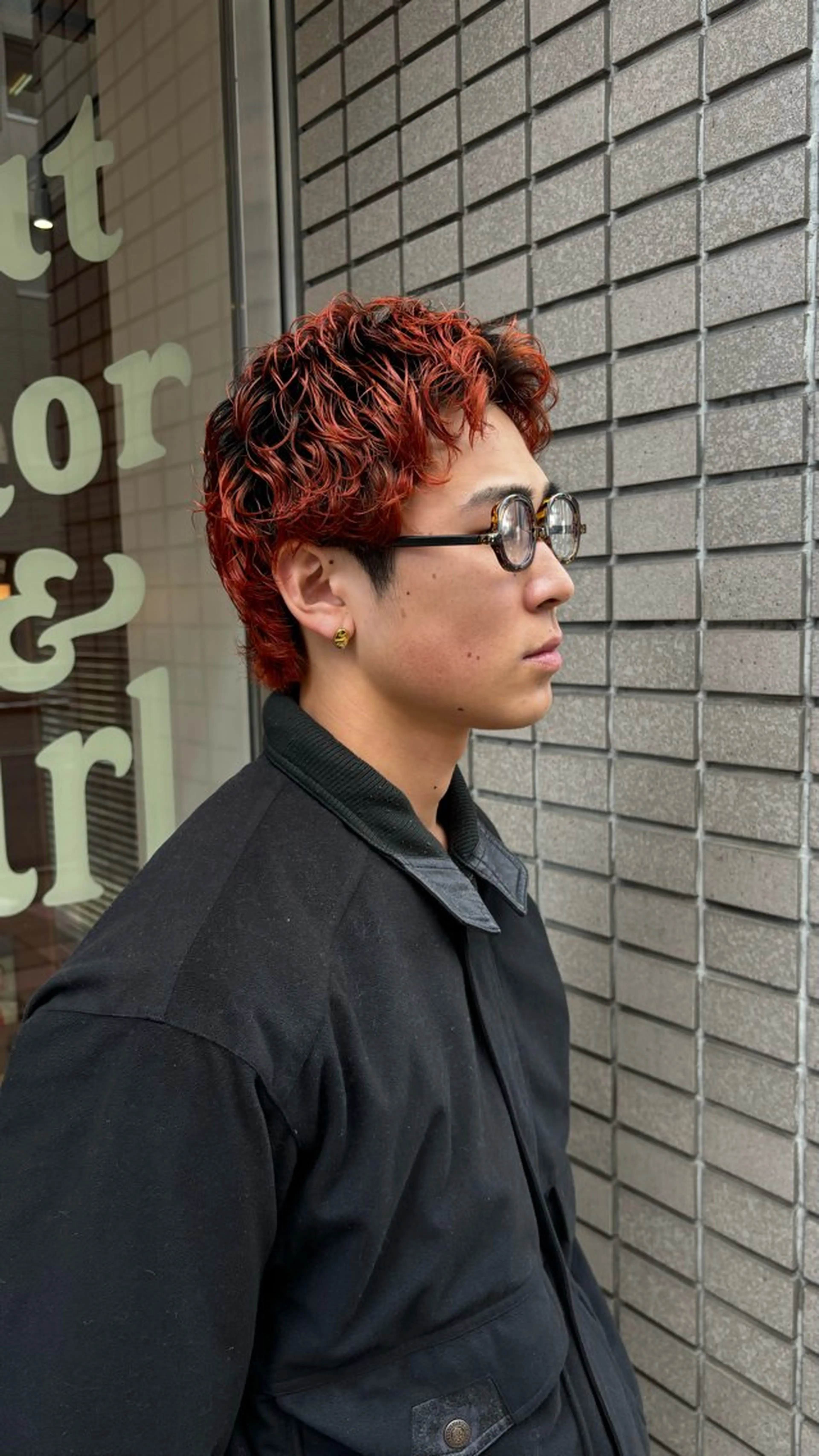 ショート パーマ メンズ SASAnagano 堀内未梨のヘアスタイル