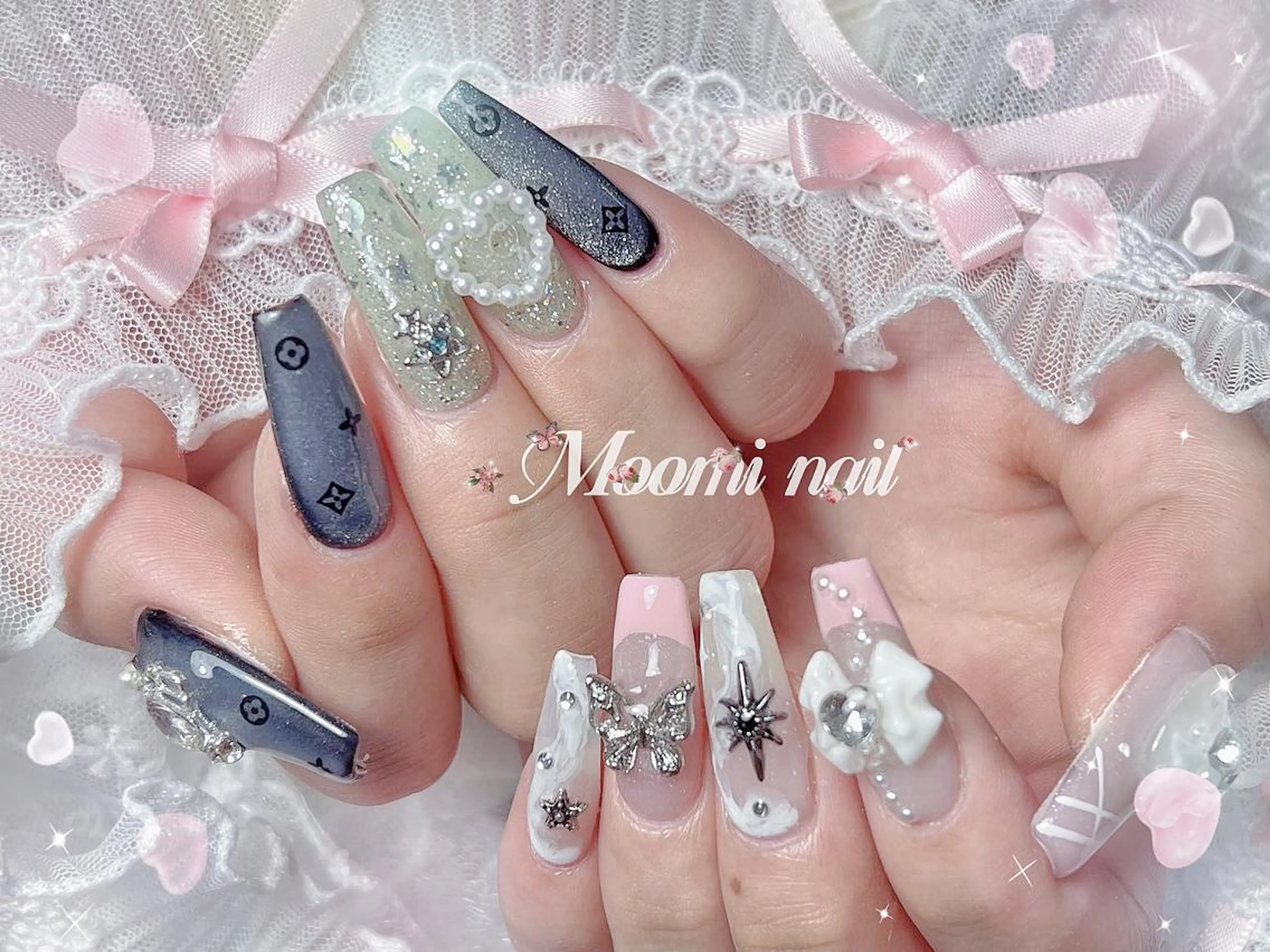 ネイル ハンドネイル moomi nail スカルプ専門のネイルデザイン