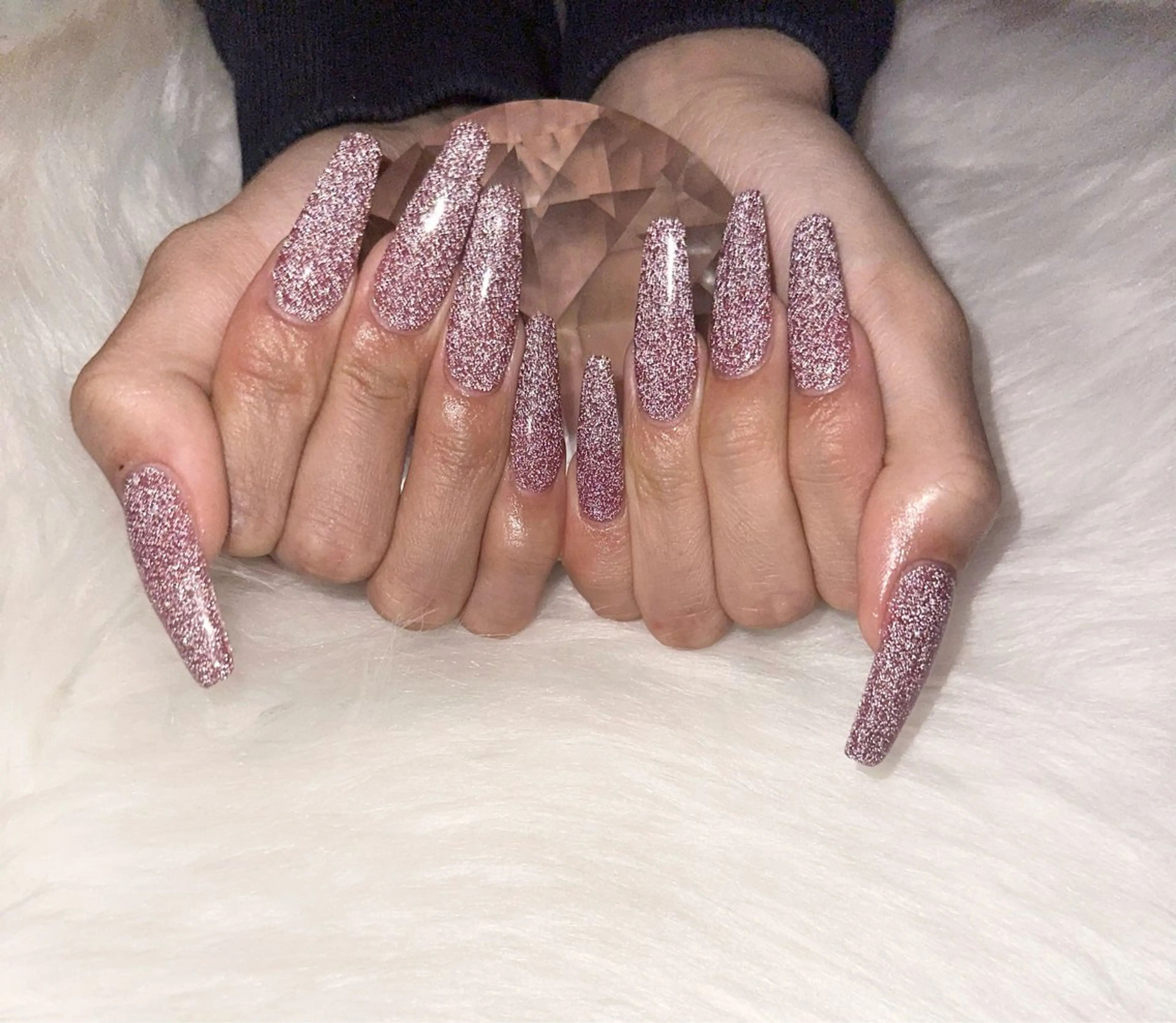 ワンカラーロング(オフ、長さ出し混み)🧡の写真