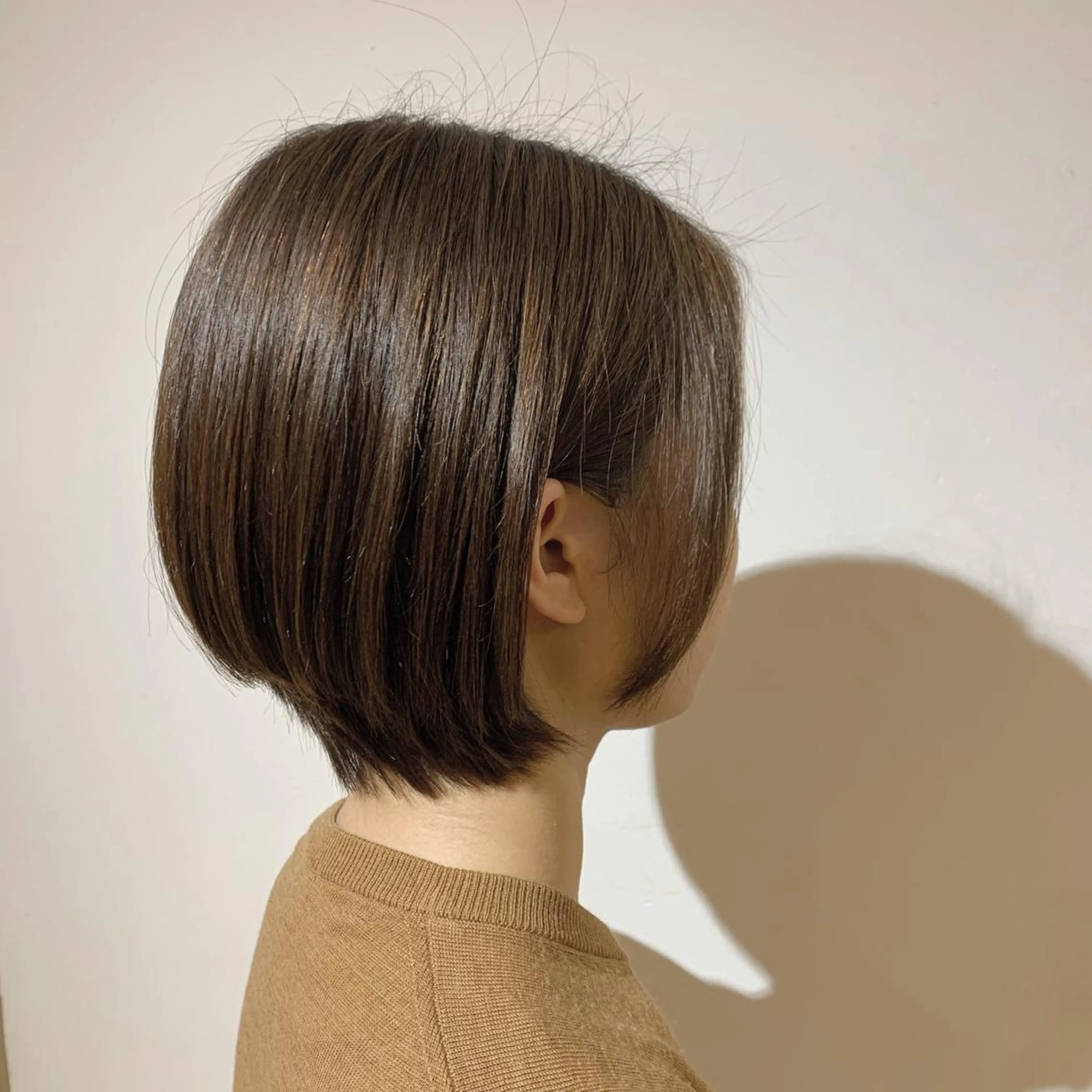 ショート ショートボブ ボブ ショートヘア 菅原リキヤ くびれレイヤーヘアのヘアスタイル