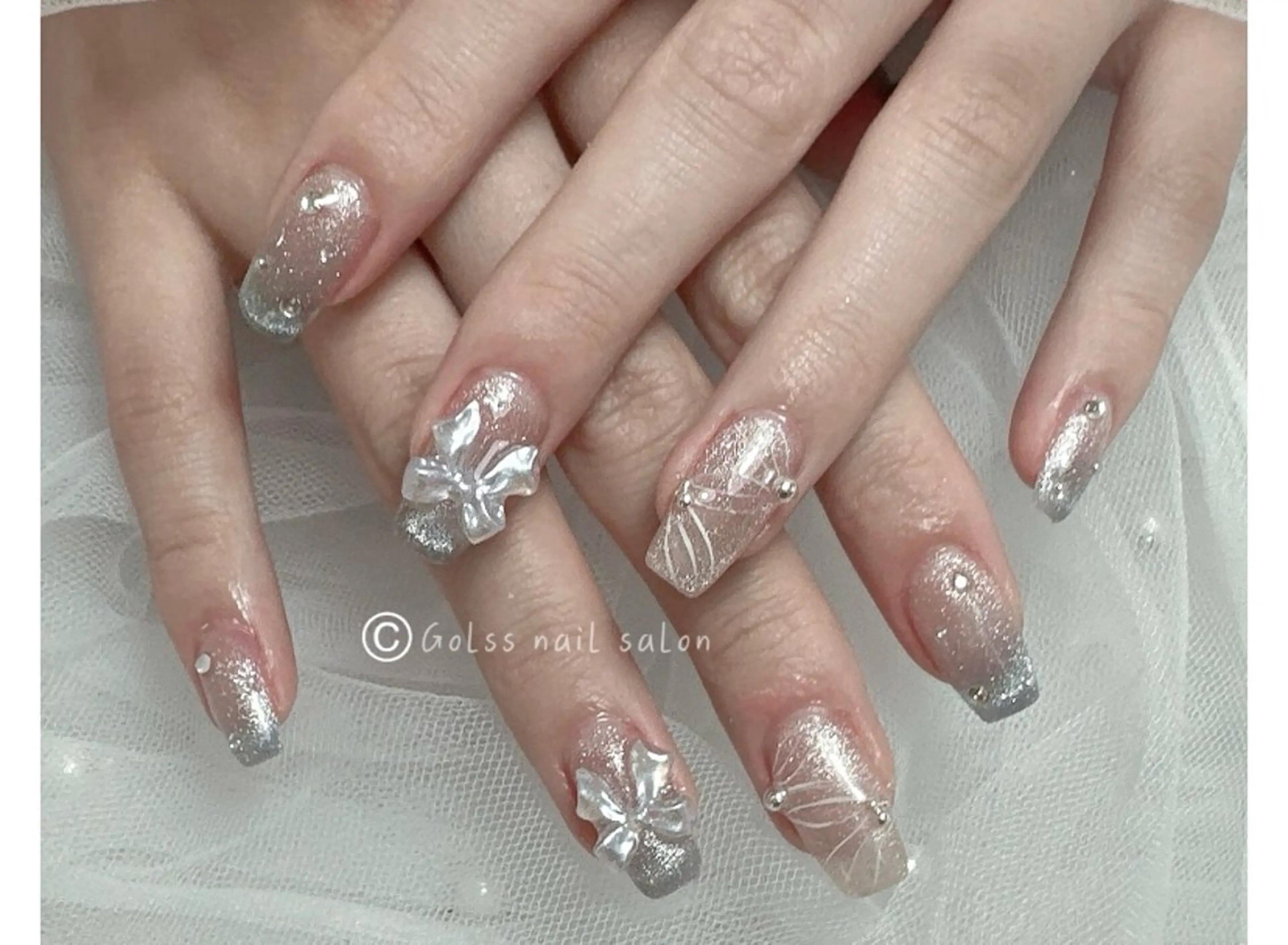 ネイル ハンドネイル Gloss nail 💅yuna✨のネイルデザイン