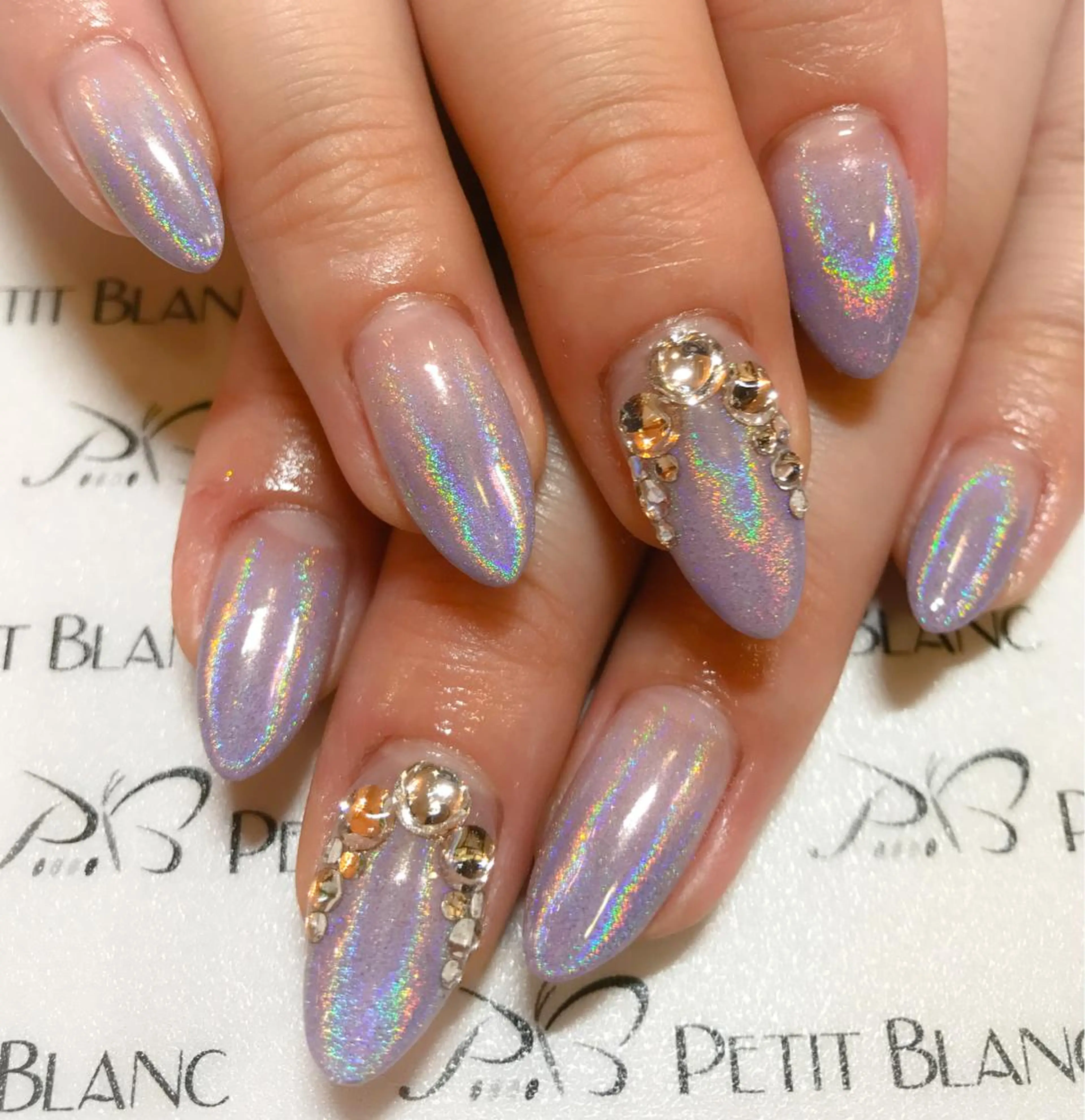 ネイル アートネイル ジェルネイル PetitBlanc KAZUKIのネイルデザイン