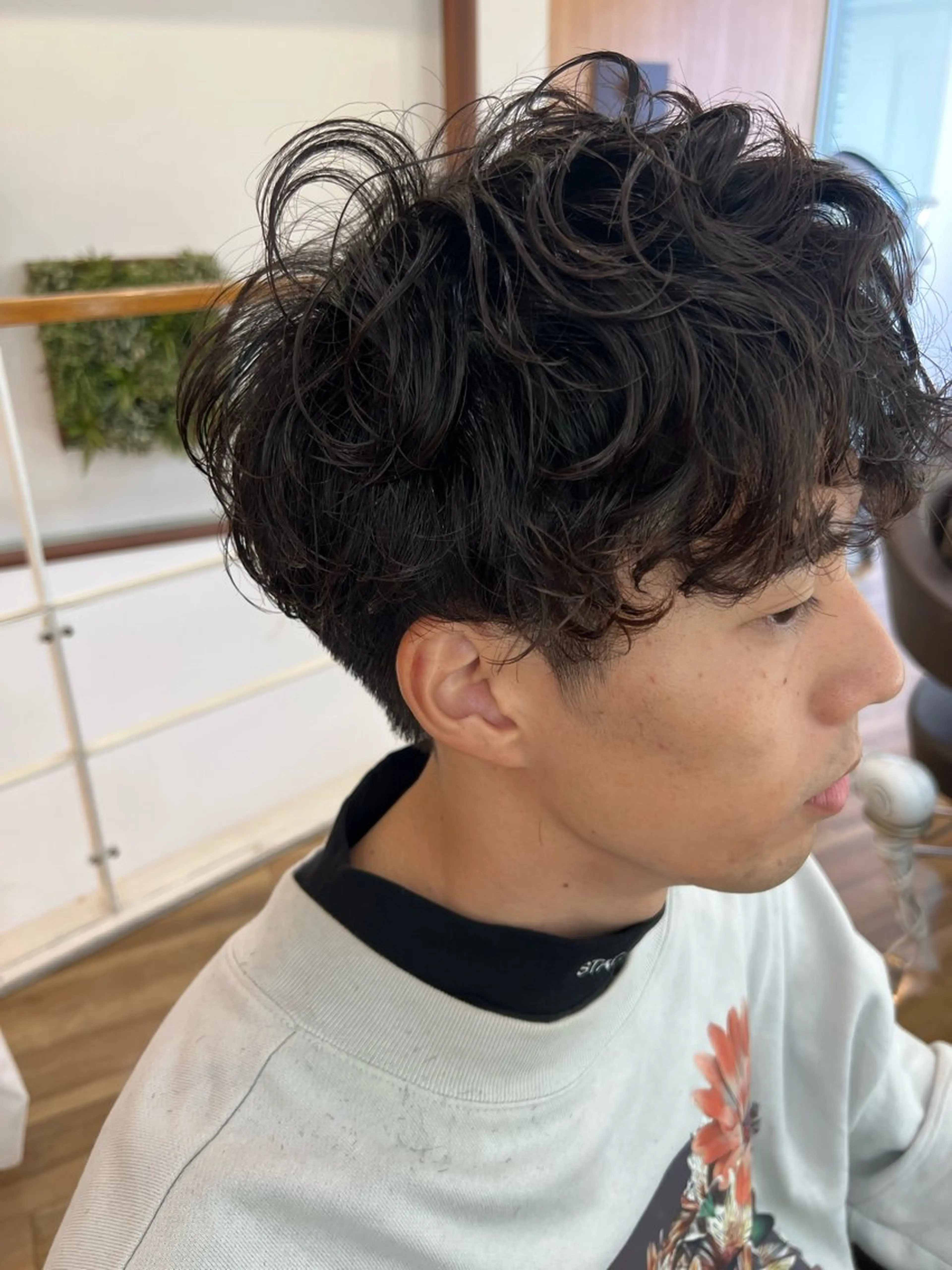 メンズ【カット + パーマ+クイックトリートメント】 ＊10​〜​30代限定＊の写真