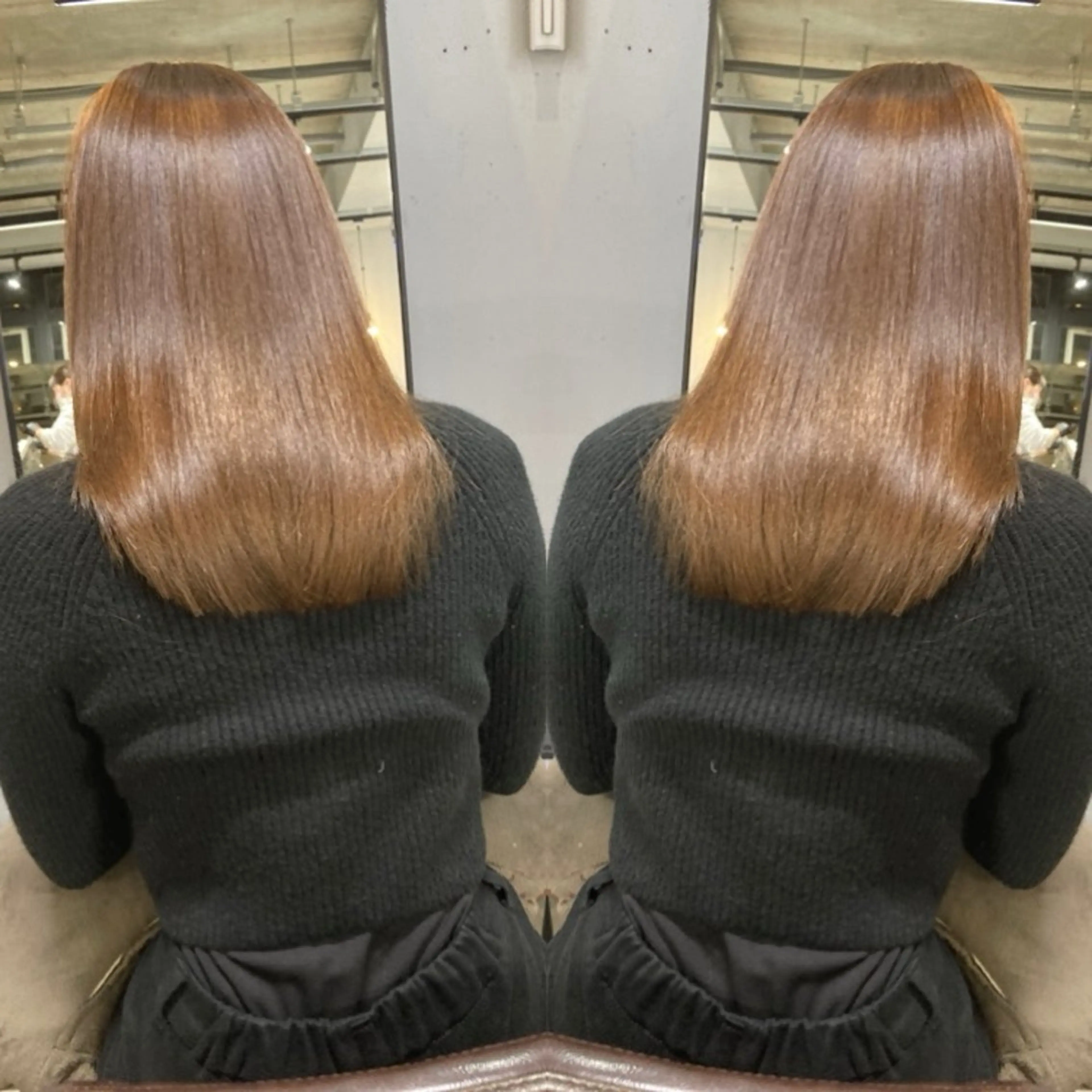 💧最高級美髪矯正💧カット＋縮毛矯正＋サイエンスアクアトリートメント【髪質改善トリートメント】の写真