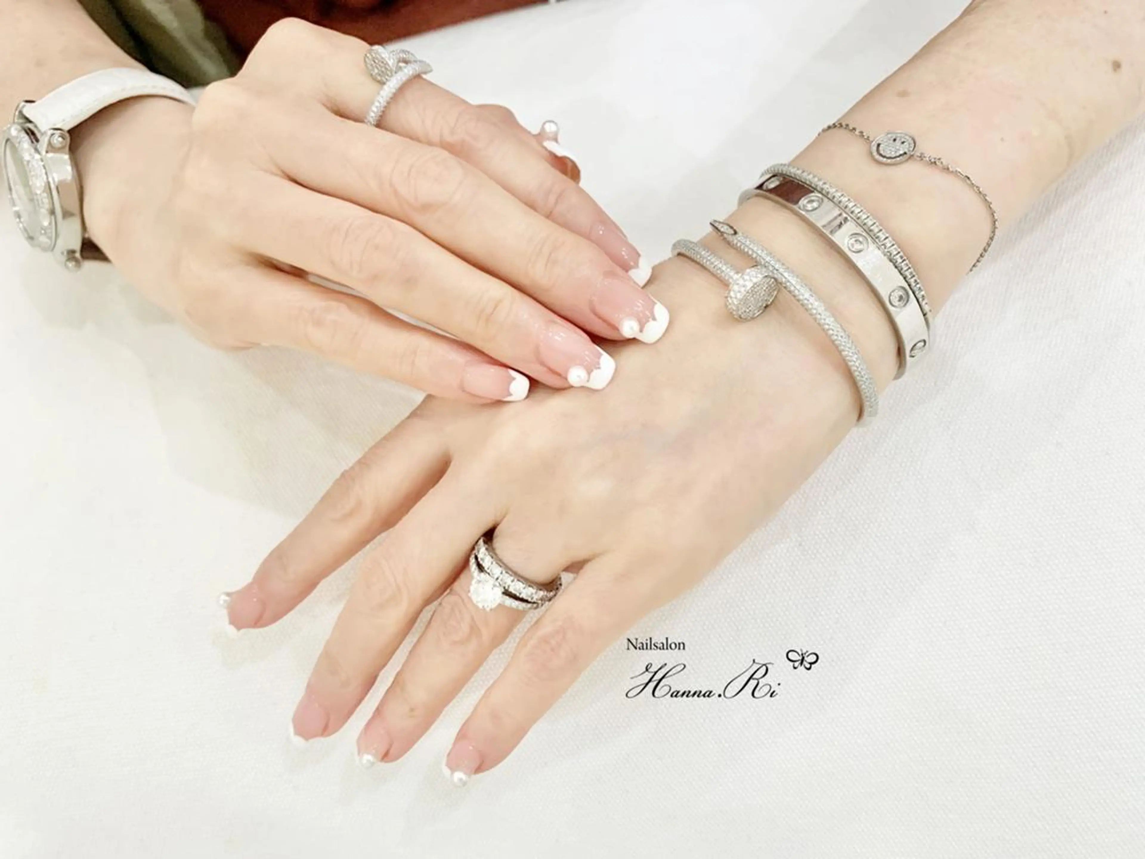 ネイル フレンチネイル 後藤 俊子のネイルデザイン