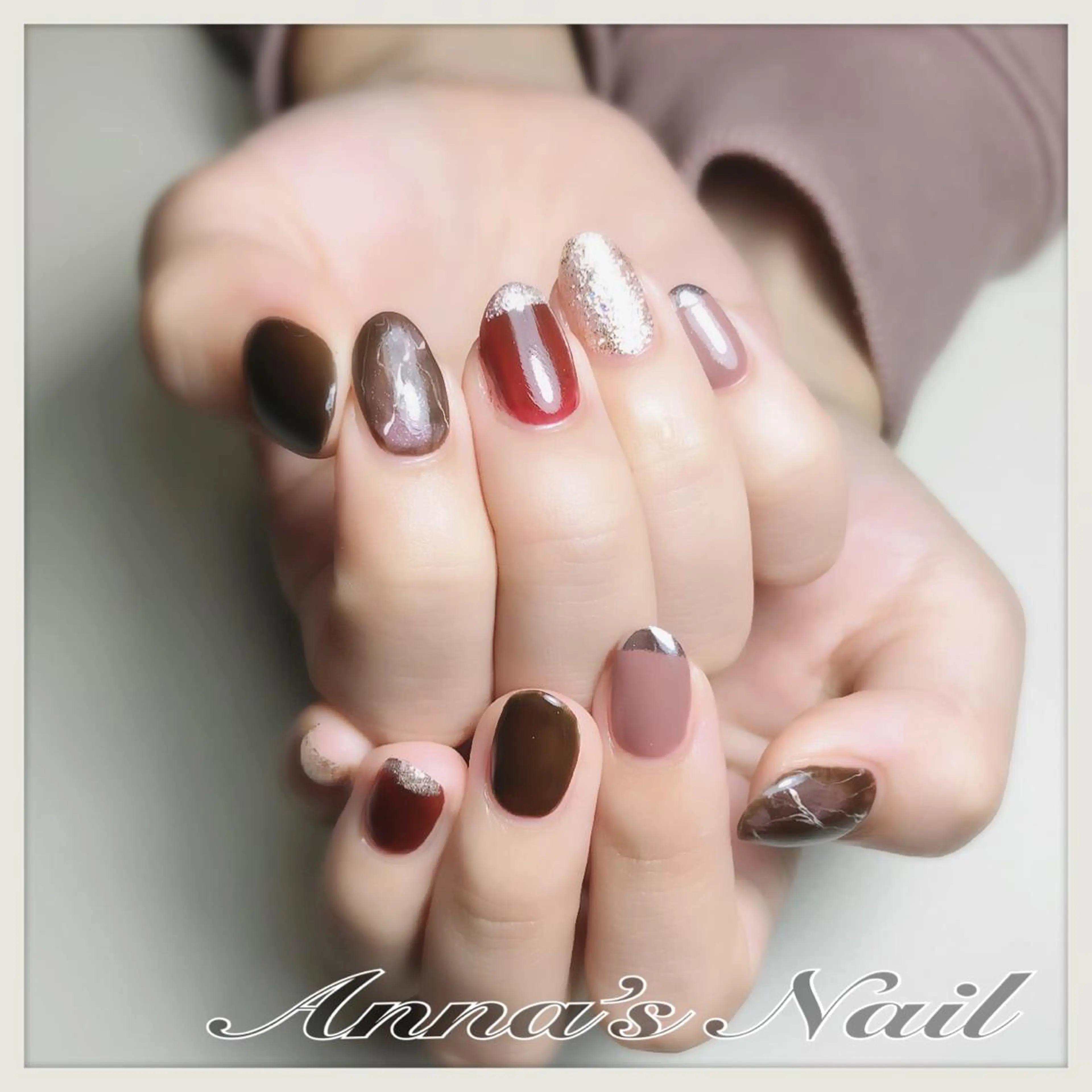 ネイル Anna’s Nail所属・清口 杏奈のネイルデザイン