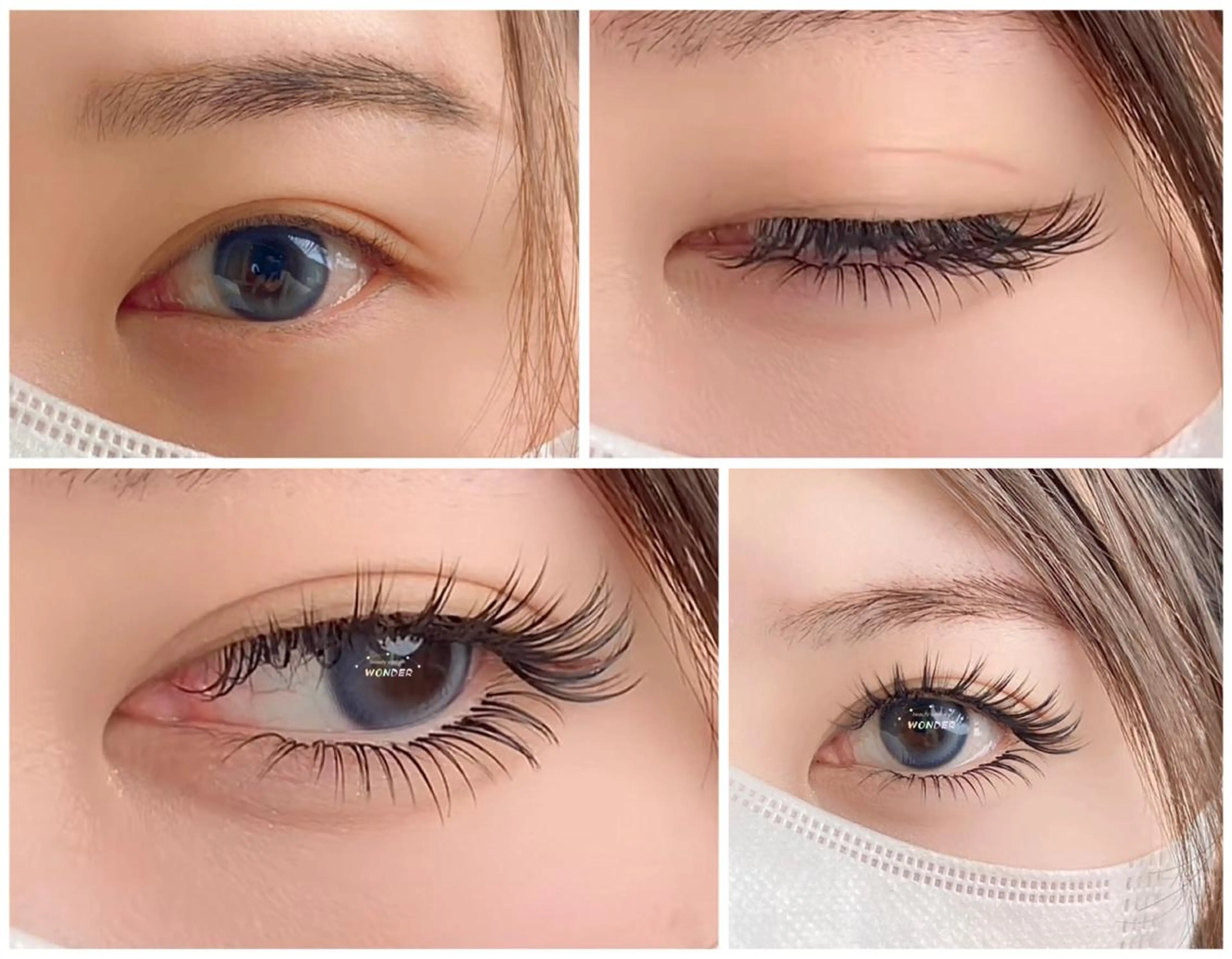 マツエク・マツパ ワンホンマツエク トータルビューティー サロンワンダーのマツエク・マツパデザイン