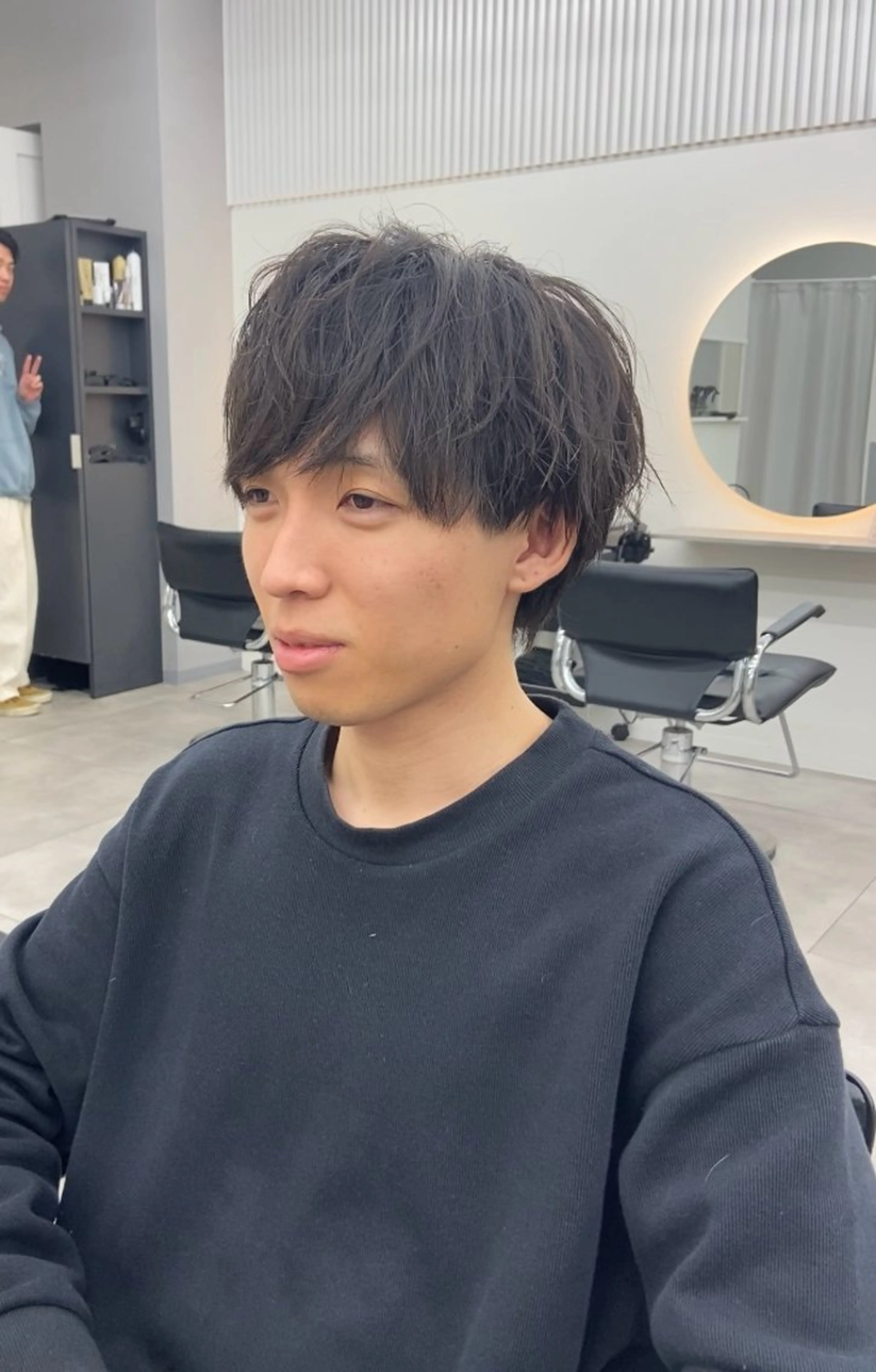 メンズ マッシュ カット トリートメント 福田 文太のヘアスタイル