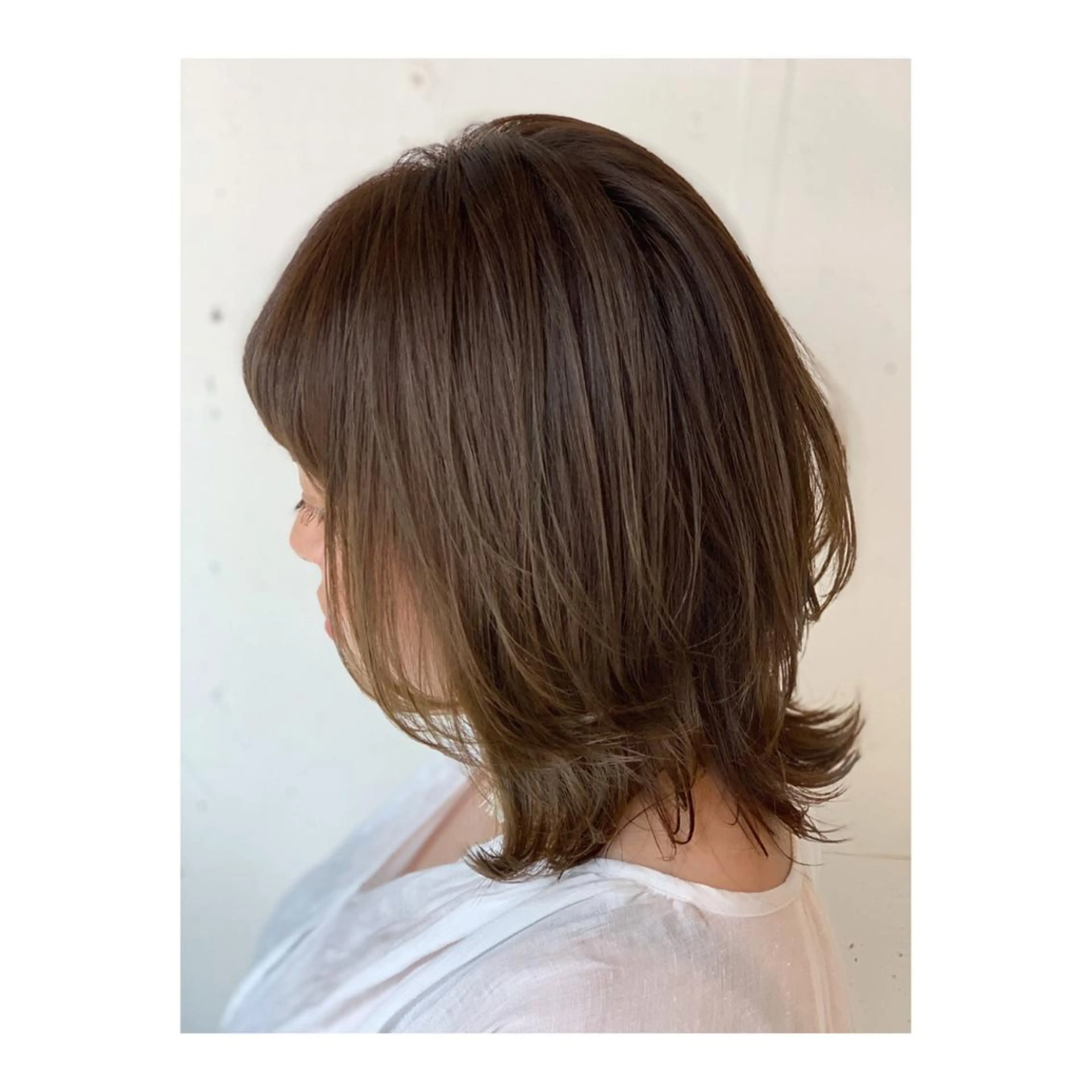 ミディアム カラー ヘアアレンジ ◎モチマル チアキ◎のヘアスタイル