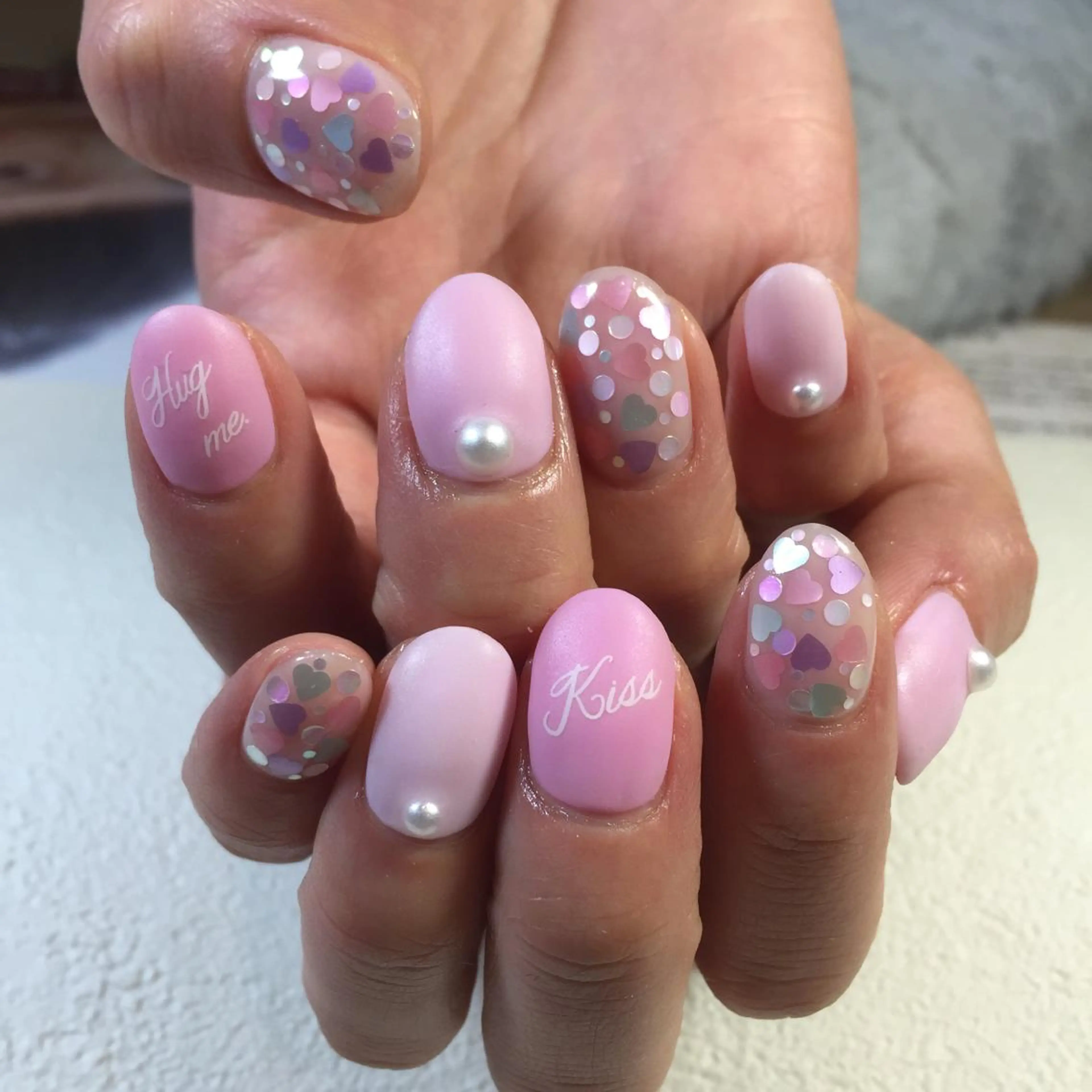 ネイル マットネイル g-up nail所属・米田 律子のネイルデザイン