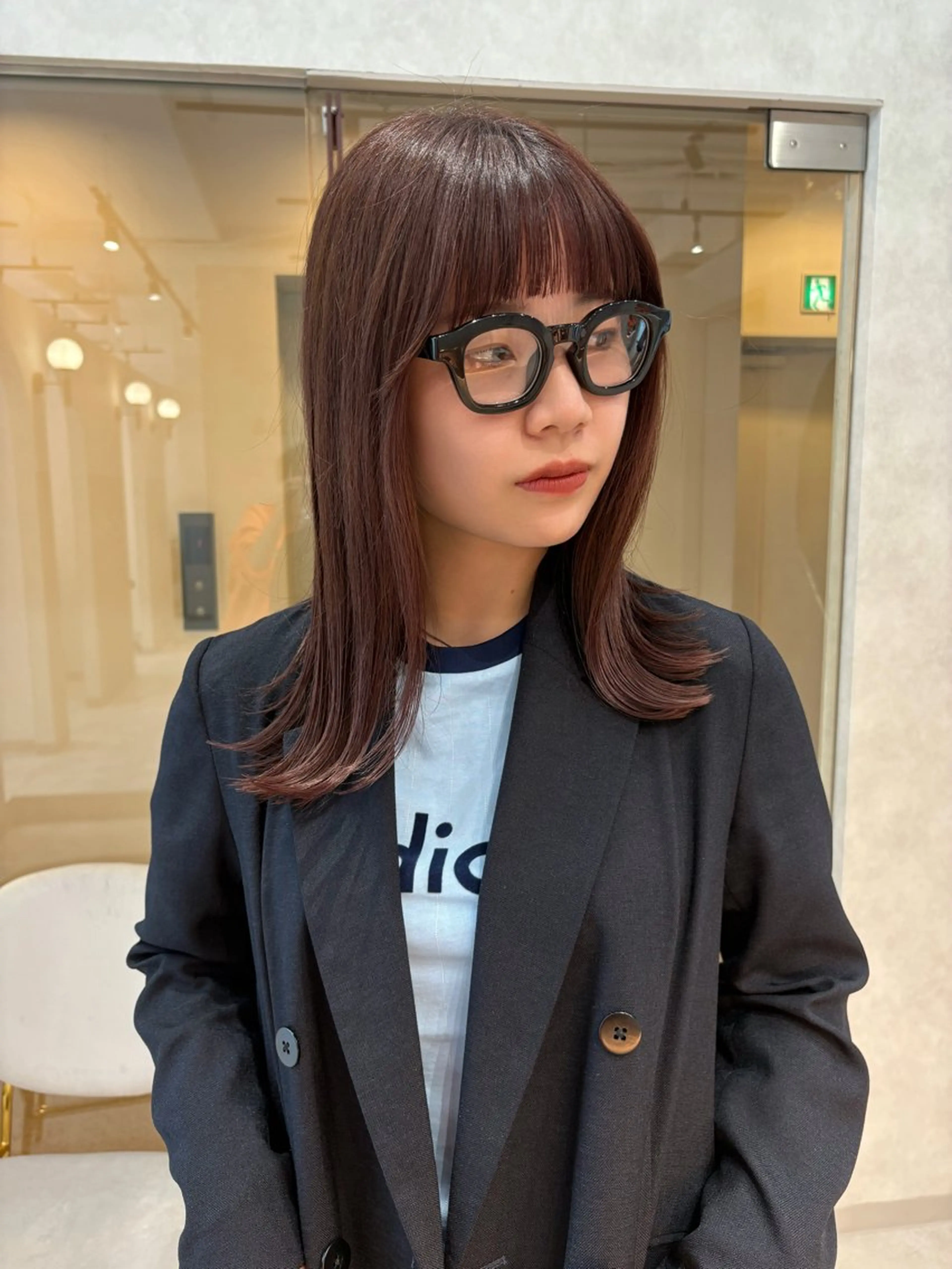 セミロング カラー 🌿【Zina札幌】 東海林りかこ🌿のヘアスタイル