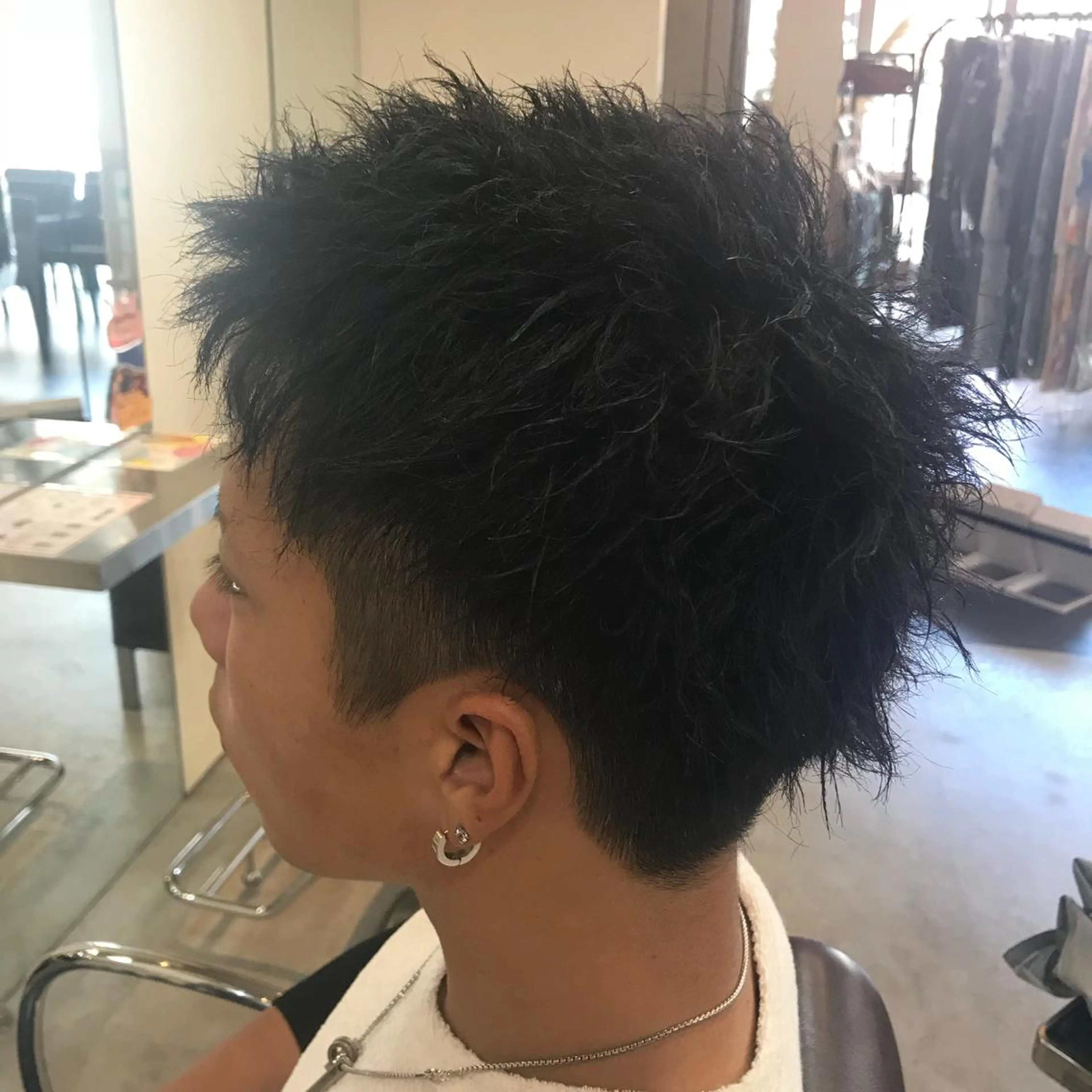 ショート パーマ メンズ AOI✩⡱ y2kネイルのネイルデザイン