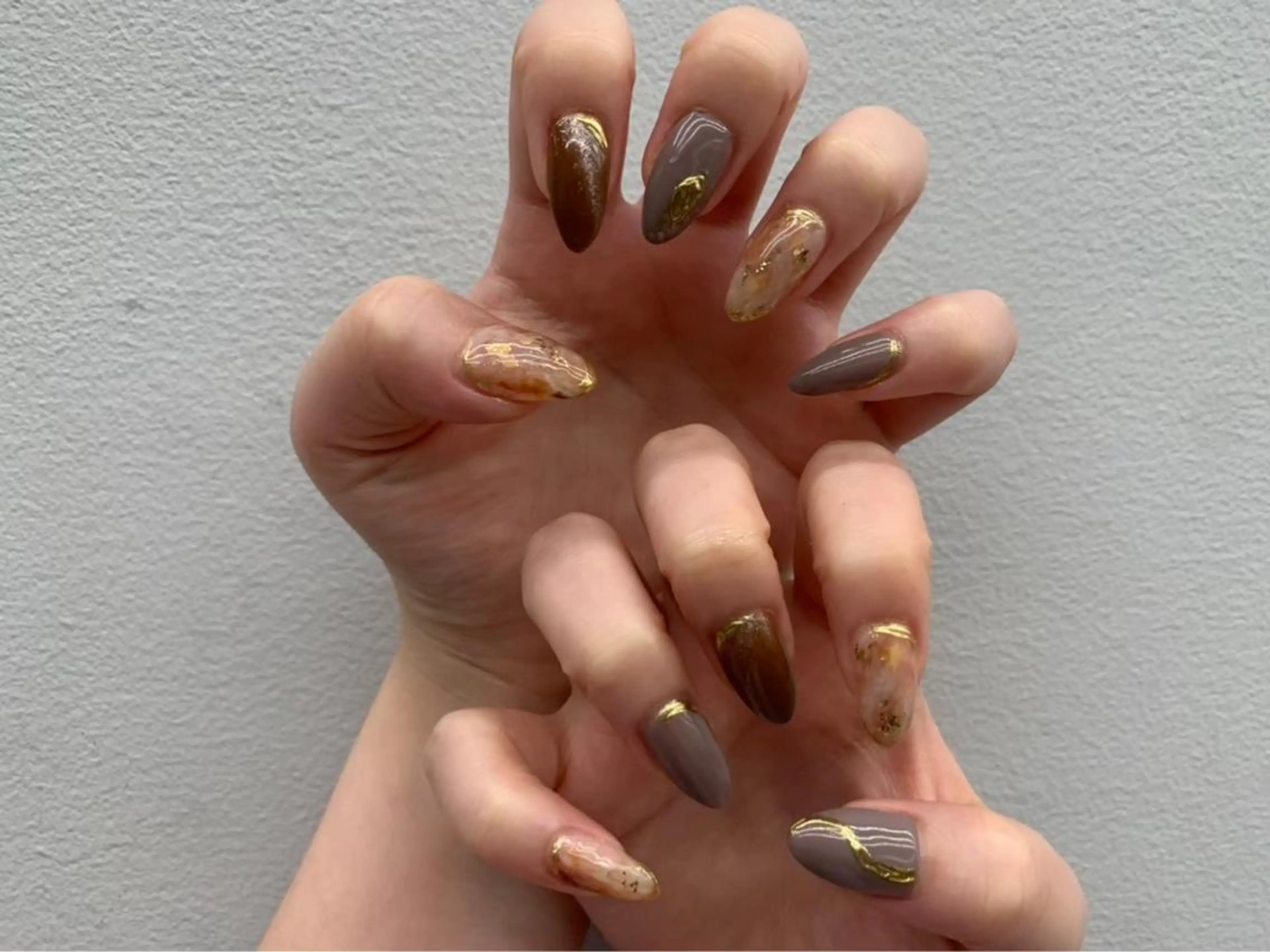 ネイル 🫧飛山琉桜/二条 ネイルアート/束感のマツエク・マツパデザイン