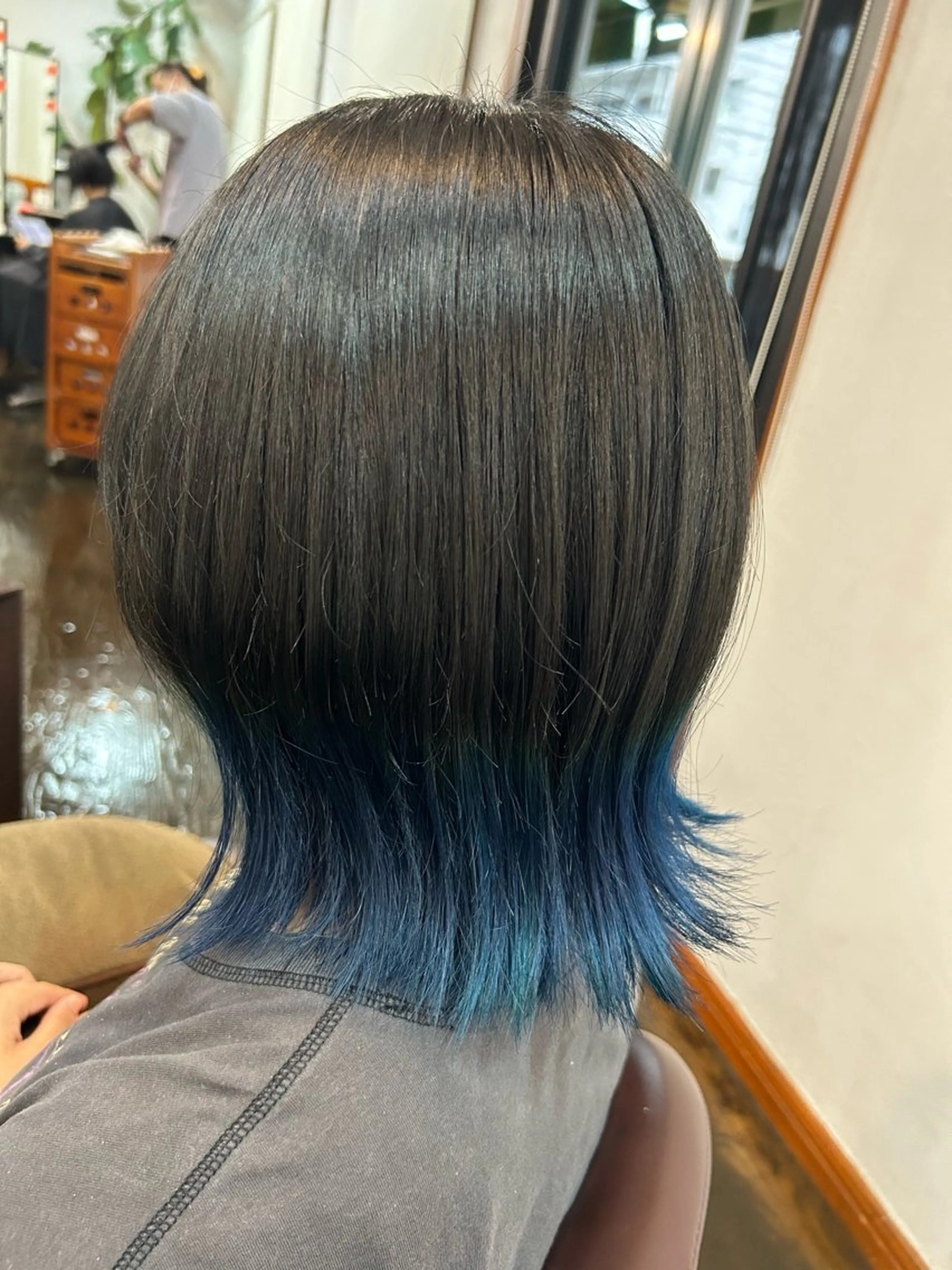 カラー ブルーカラー 坂本 瑞季 🤍 髪質改善のヘアスタイル